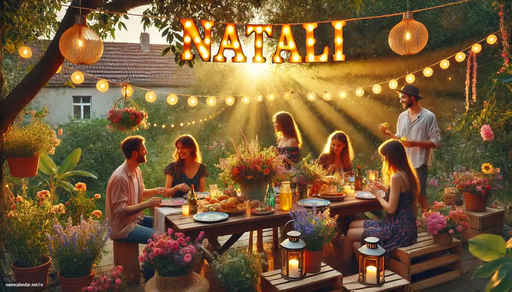 Sărbătorirea zilei onomastice și a numelui - Natali