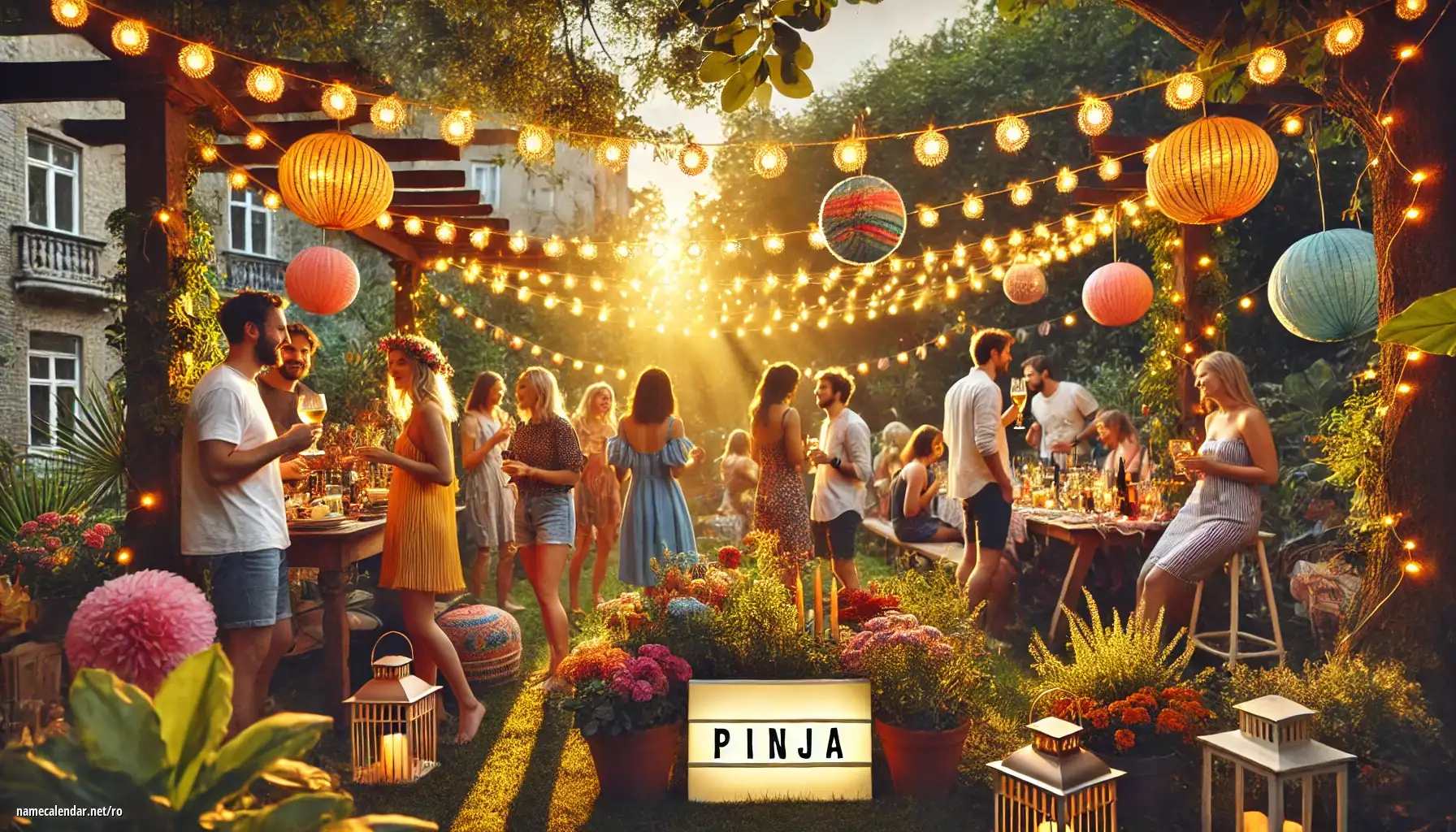 Sărbătorirea zilei onomastice și a numelui - Pinja