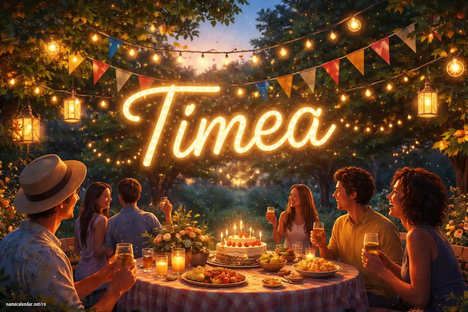 Sărbătorirea zilei onomastice și a numelui - Tímea