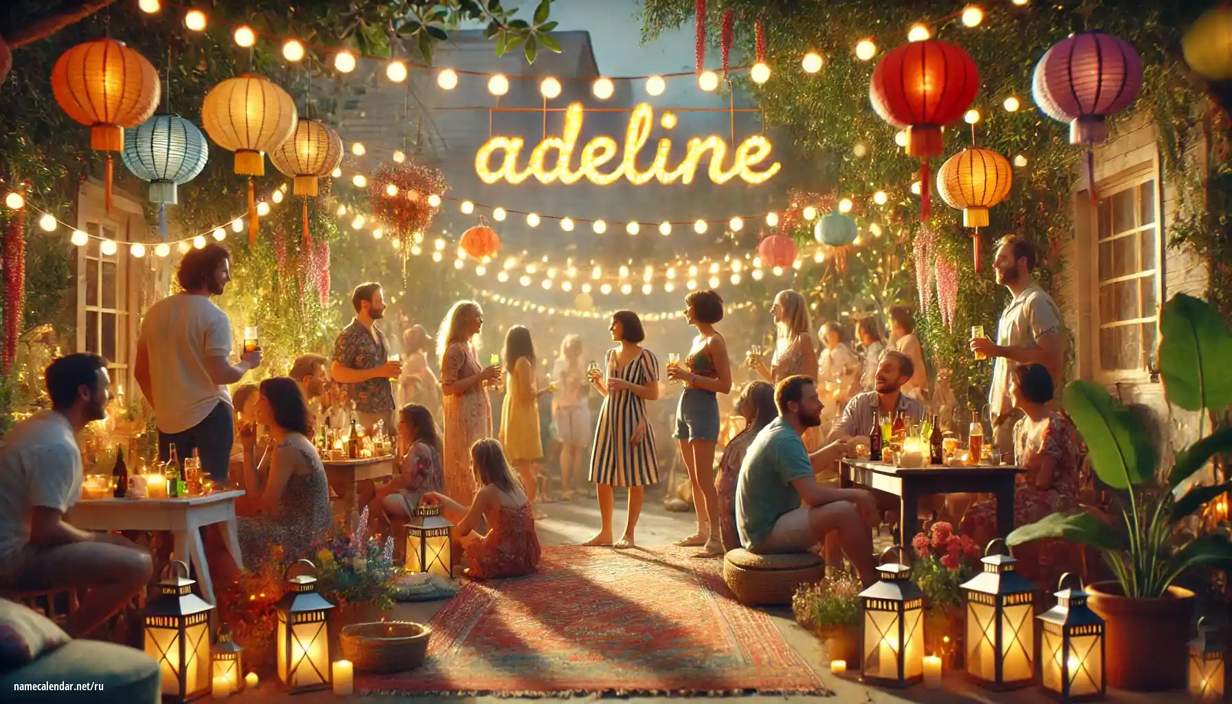Празднование именин и именин - Adeline