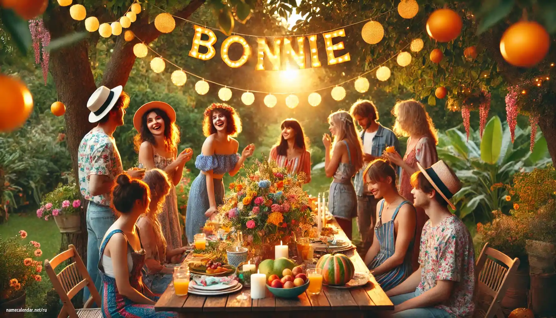 Празднование именин и именин - Bonnie