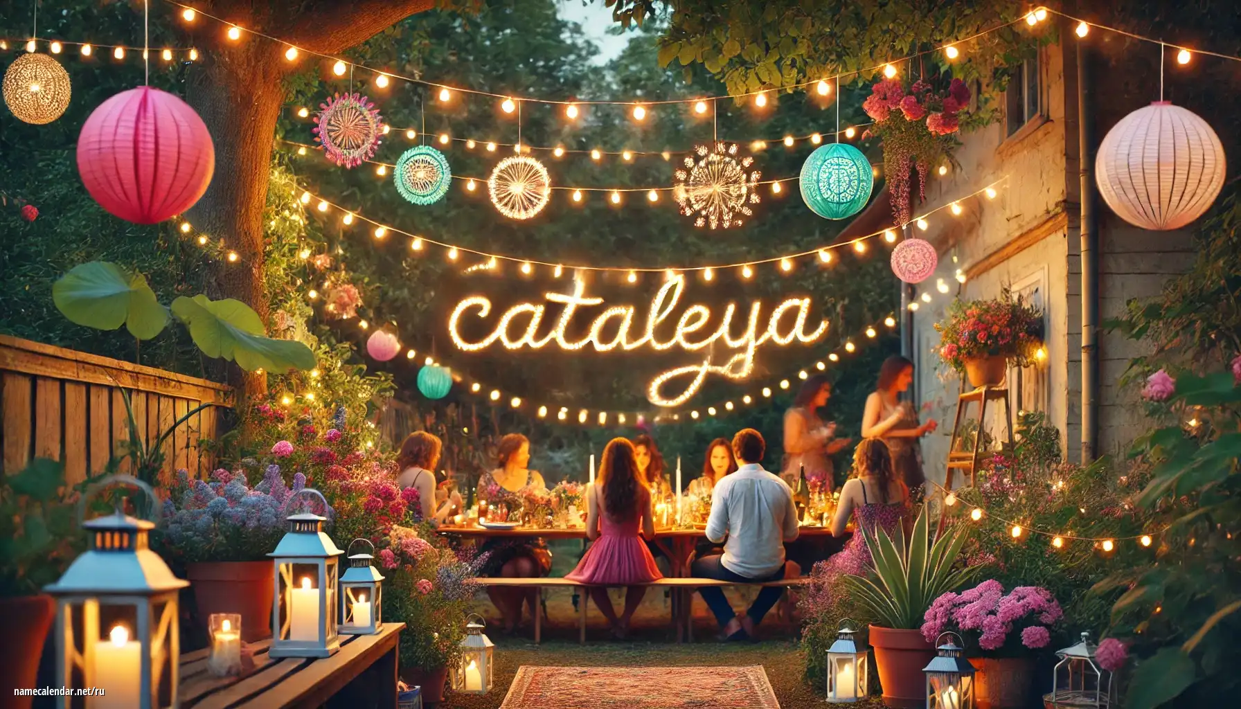 Празднование именин и именин - Cataleya