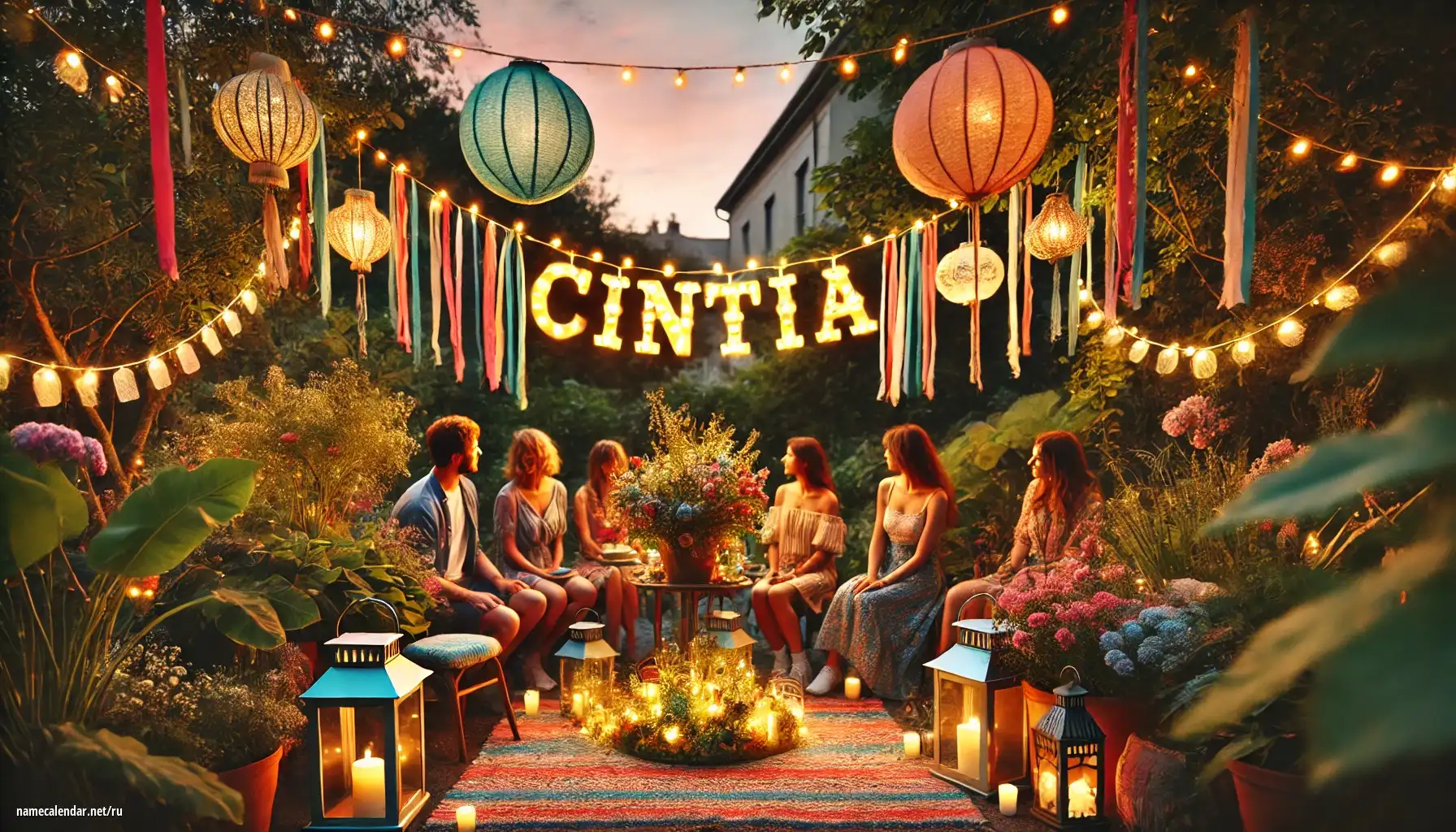 Празднование именин и именин - Cintia