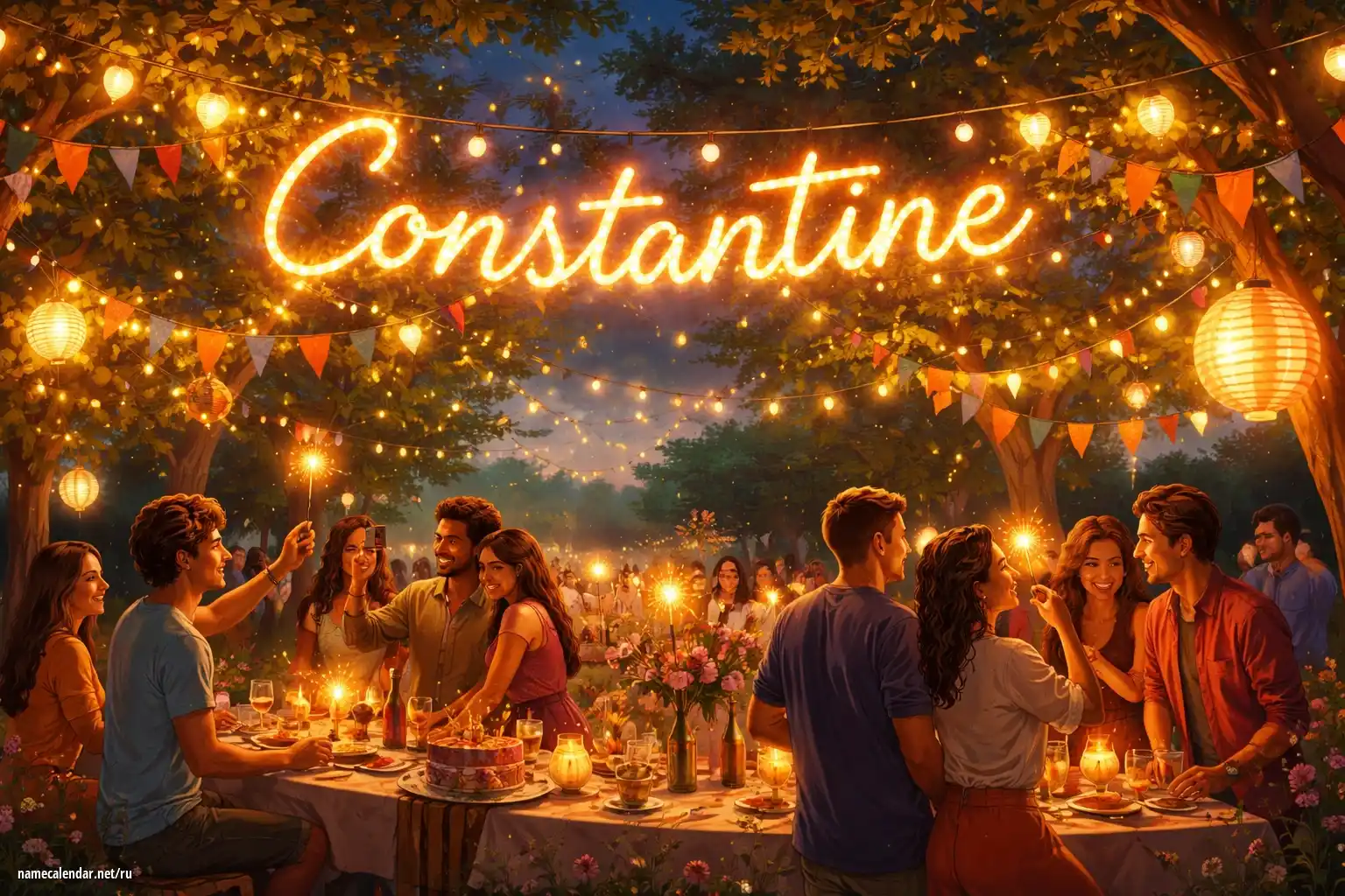 Празднование именин и именин - Constantine