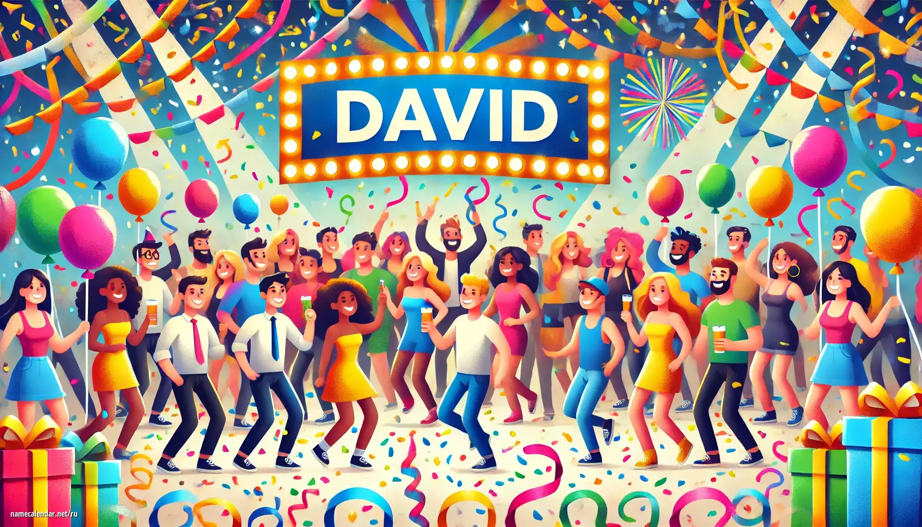 Празднование именин и именин - David