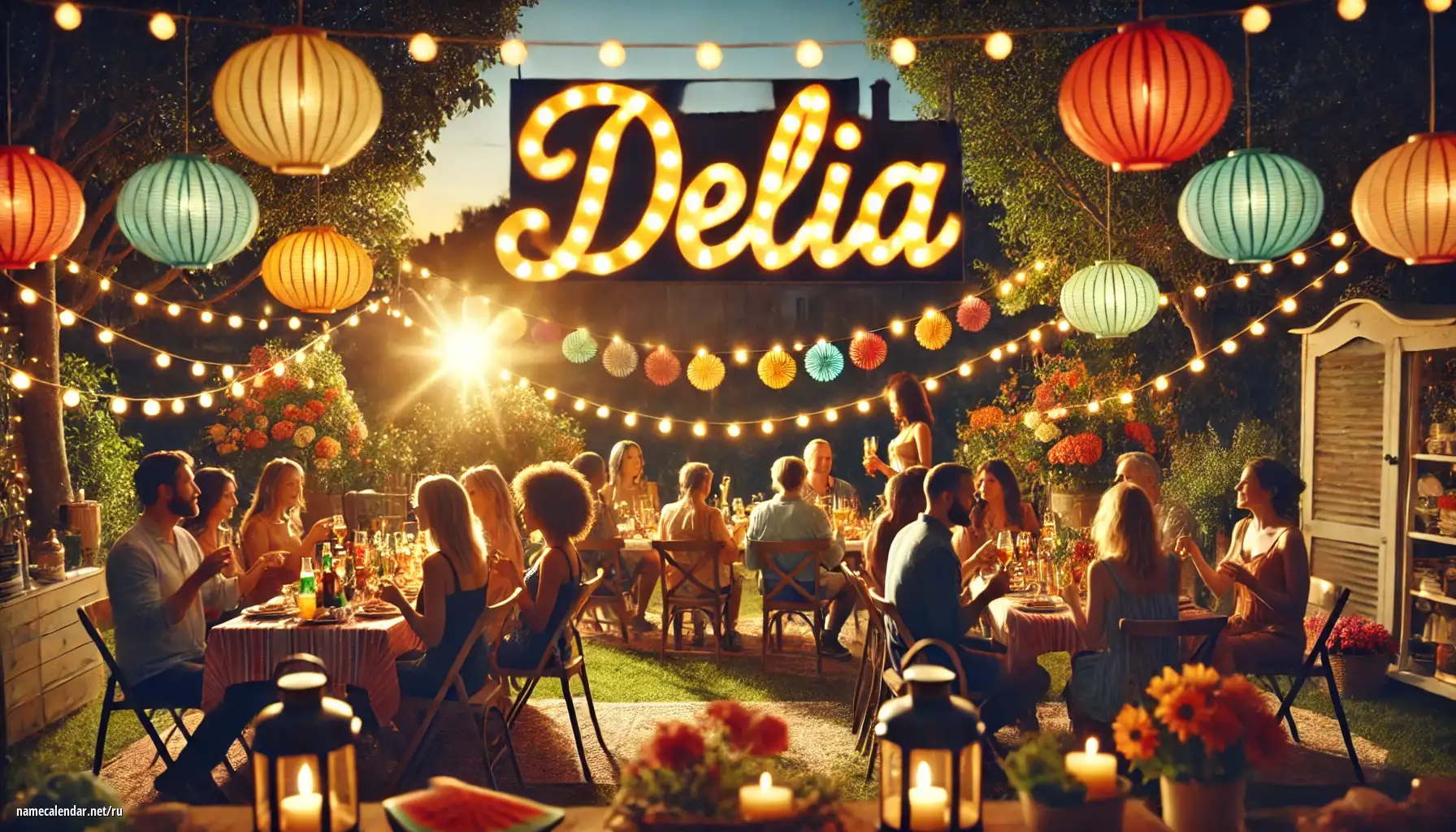 Празднование именин и именин - Delia
