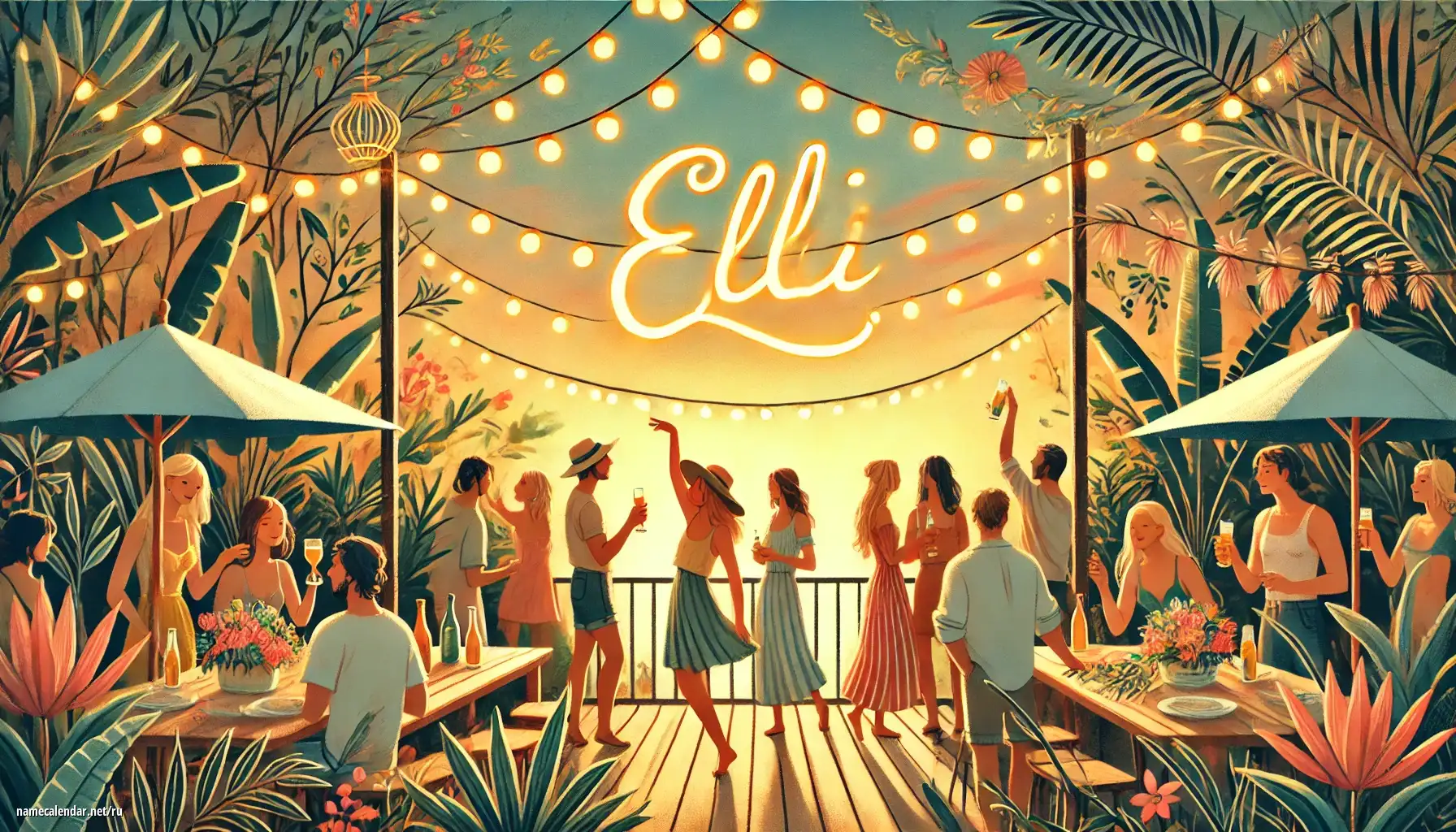Празднование именин и именин - Elli