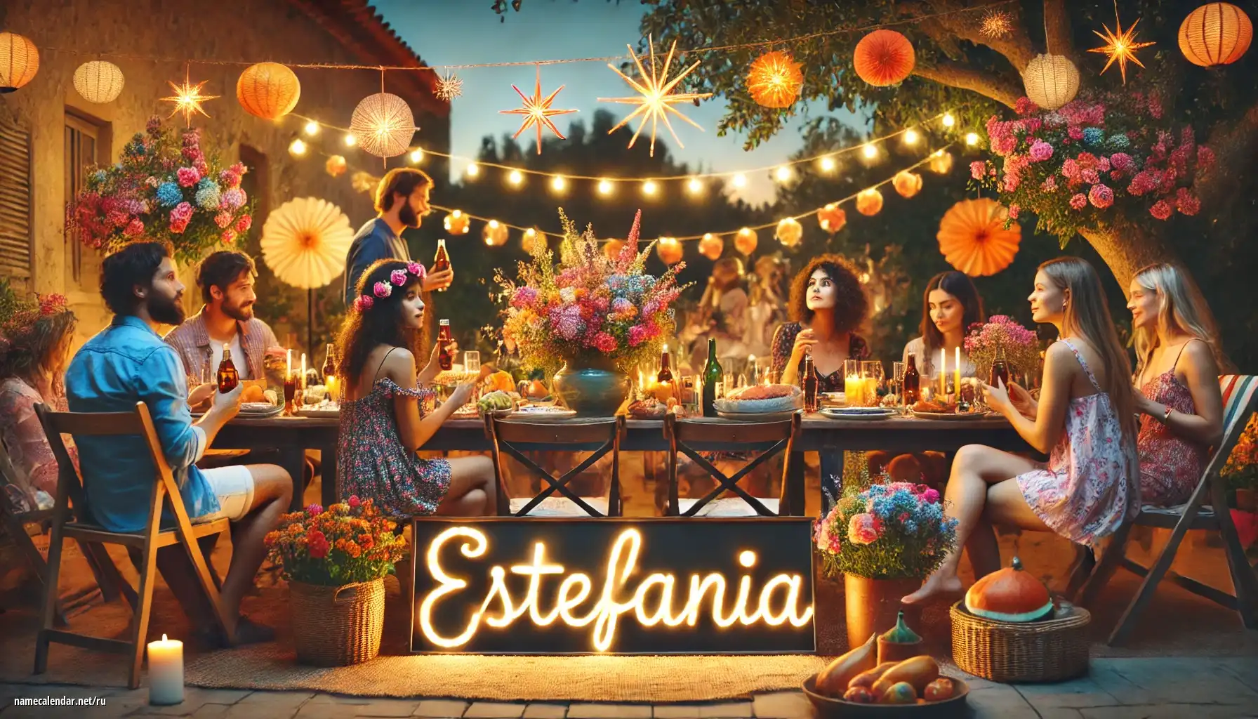 Празднование именин и именин - Estefania