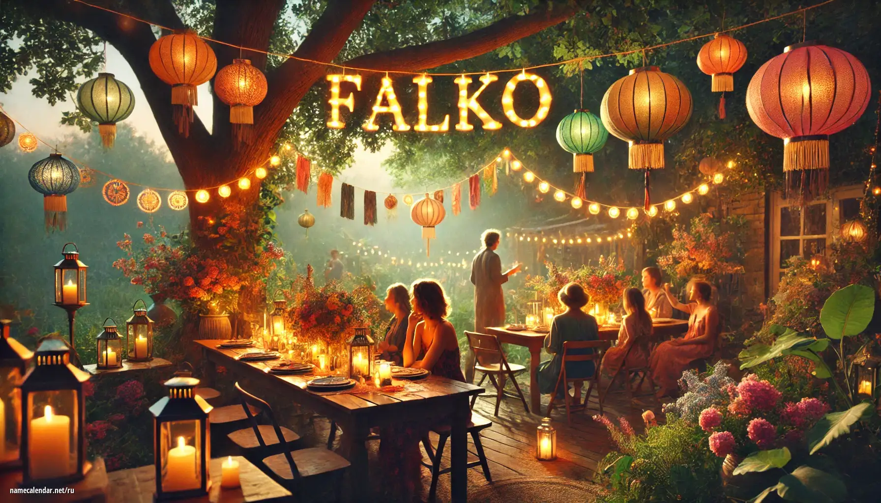 Празднование именин и именин - Falko