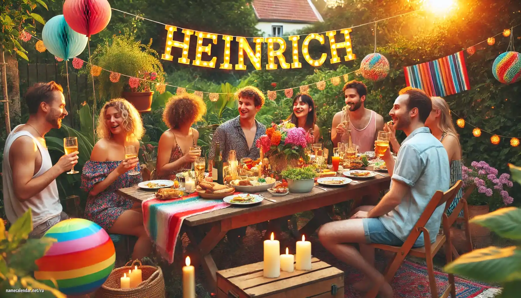 Празднование именин и именин - Heinrich