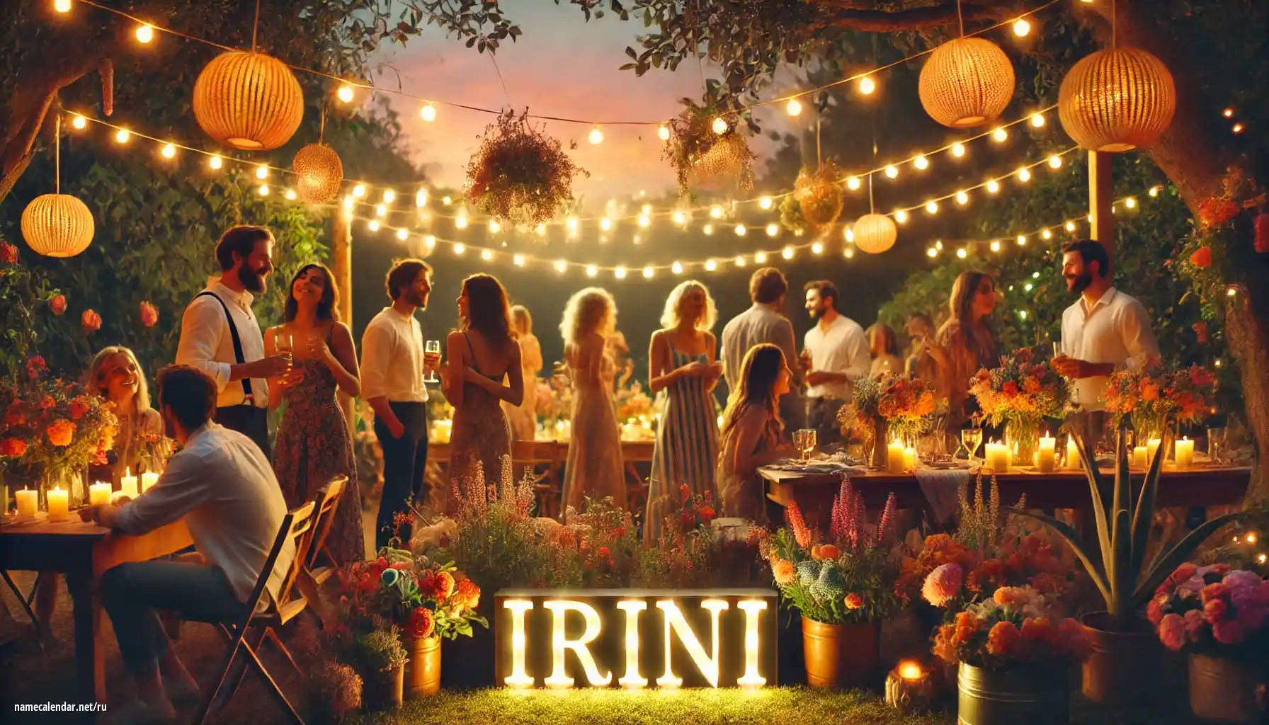 Празднование именин и именин - Irini