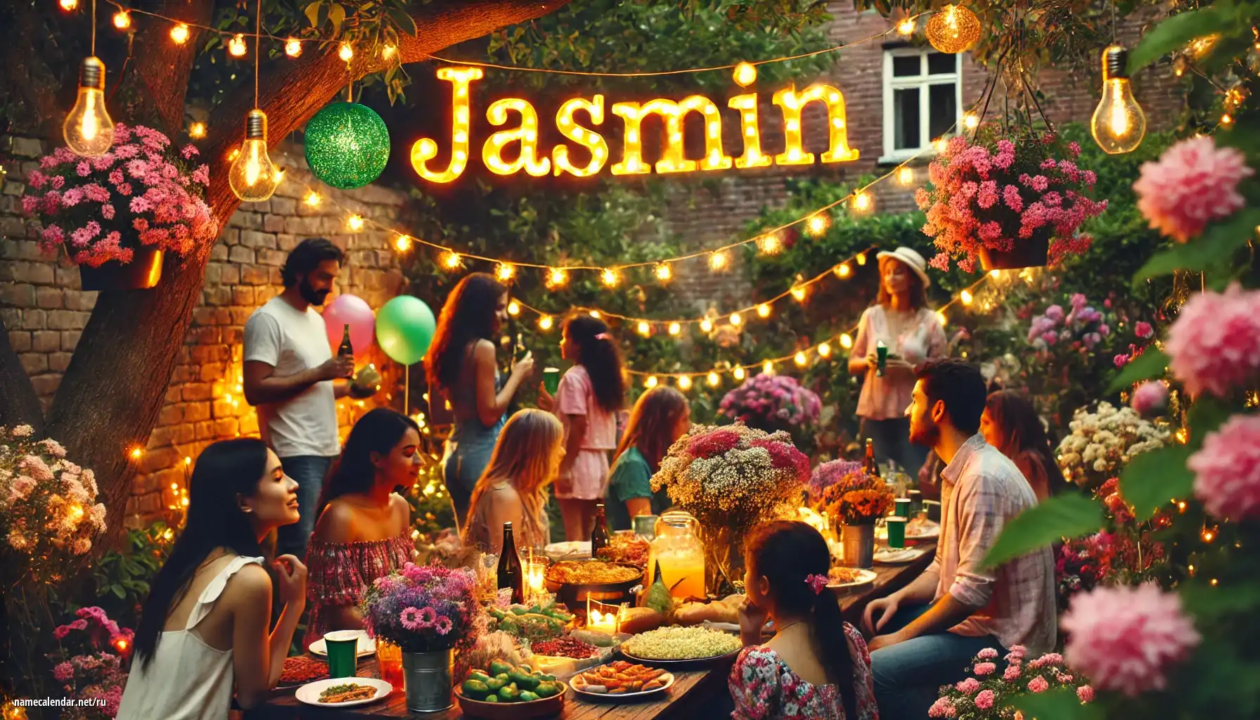Празднование именин и именин - Jasmin