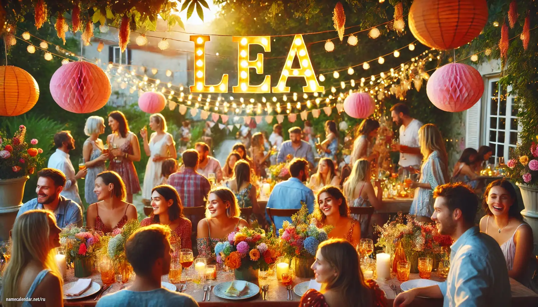 Празднование именин и именин - Léa