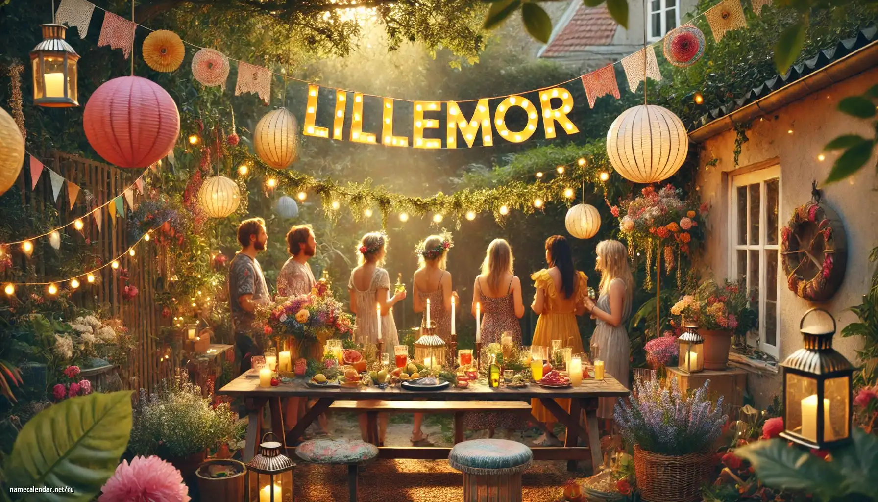 Празднование именин и именин - Lillemor