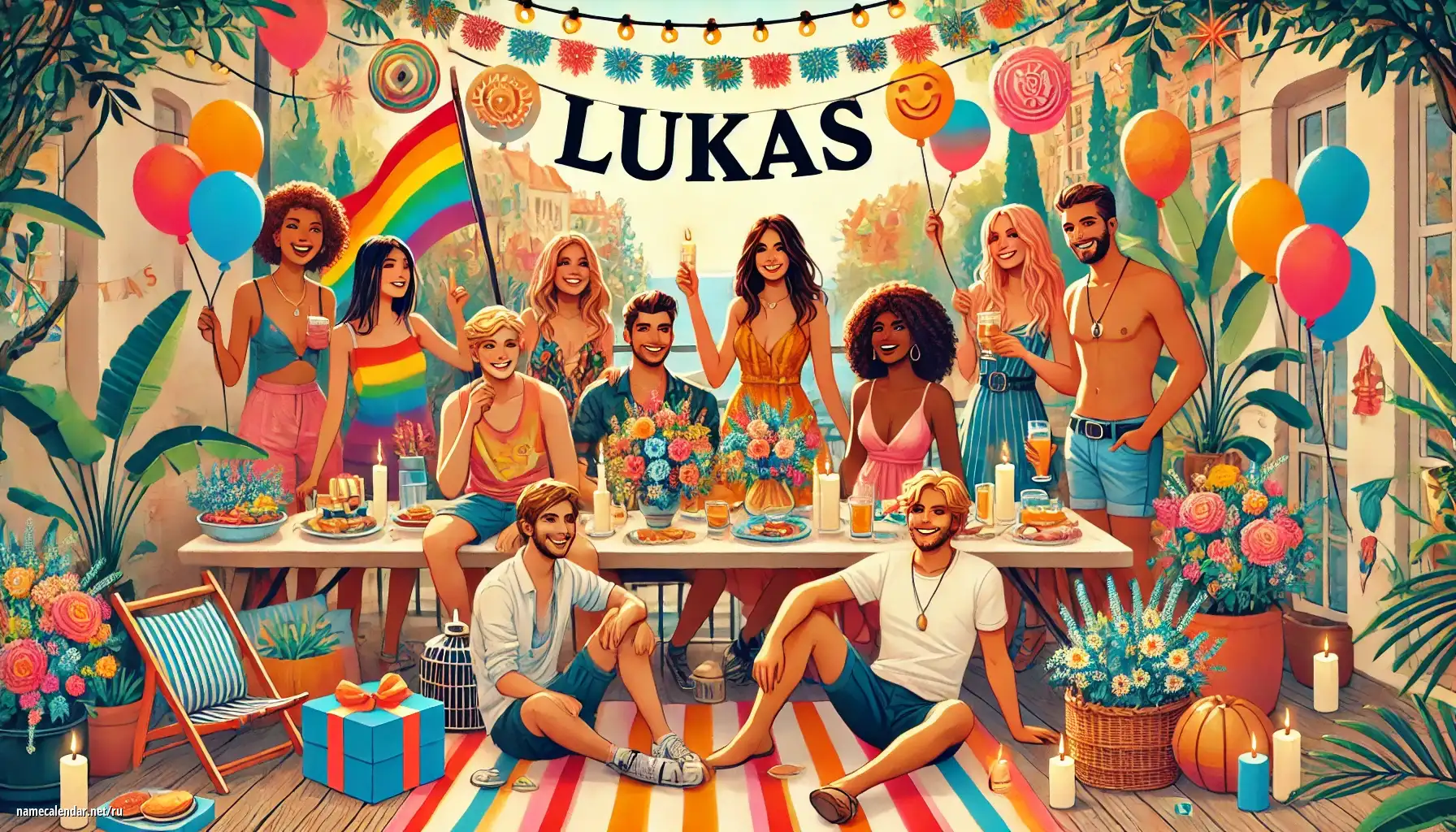 Празднование именин и именин - Lukas