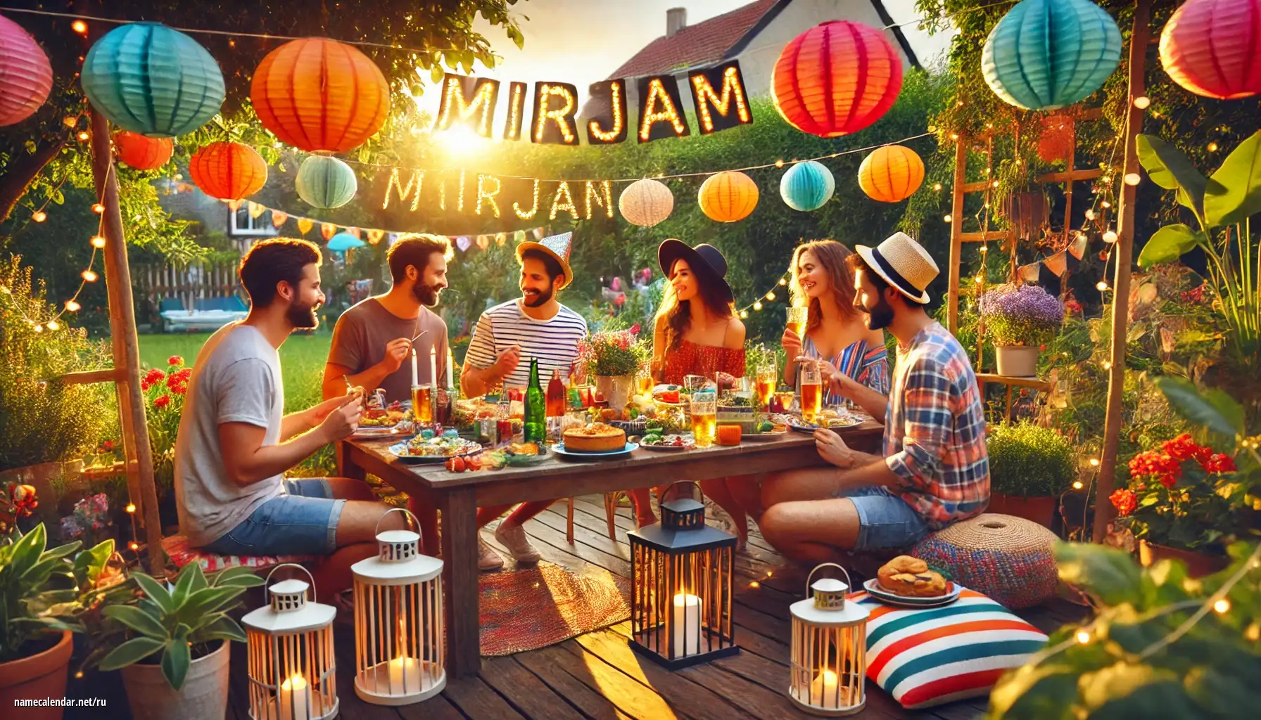 Празднование именин и именин - Mirjam