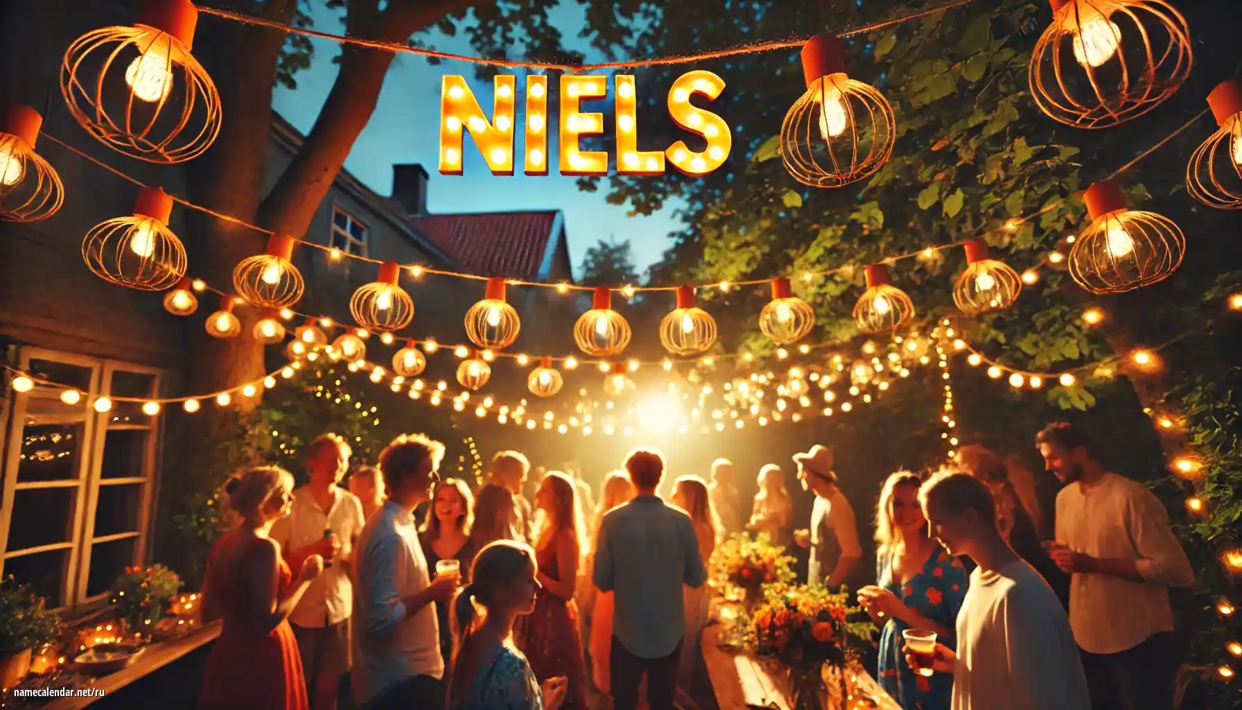 Празднование именин и именин - Niels