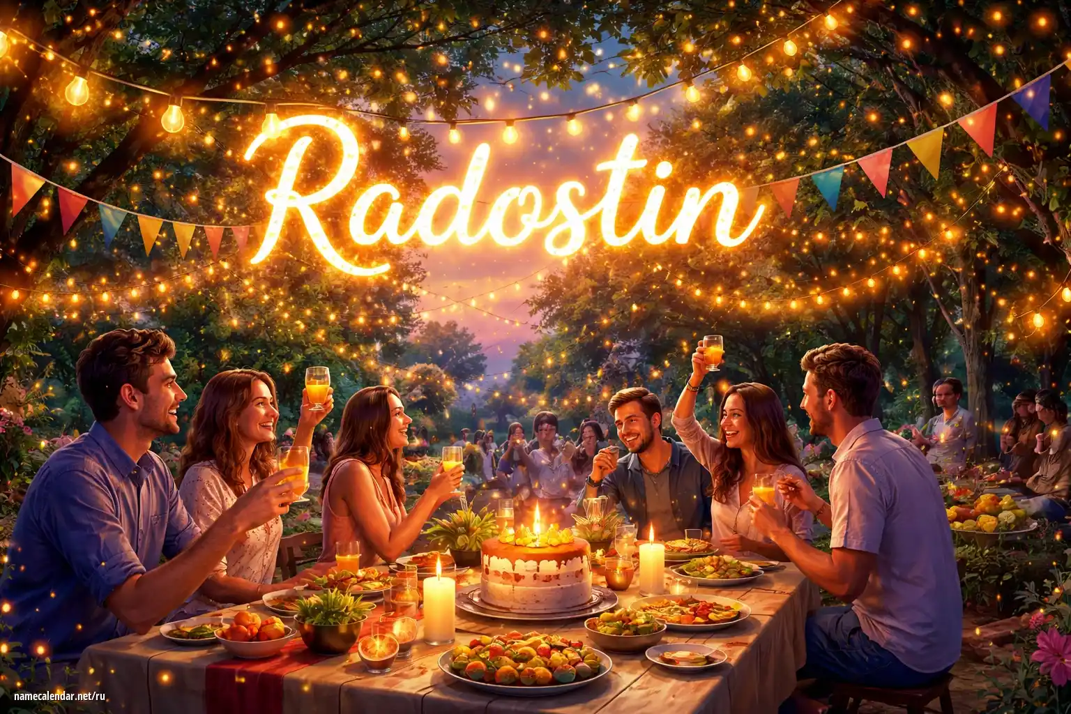 Празднование именин и именин - Radostin