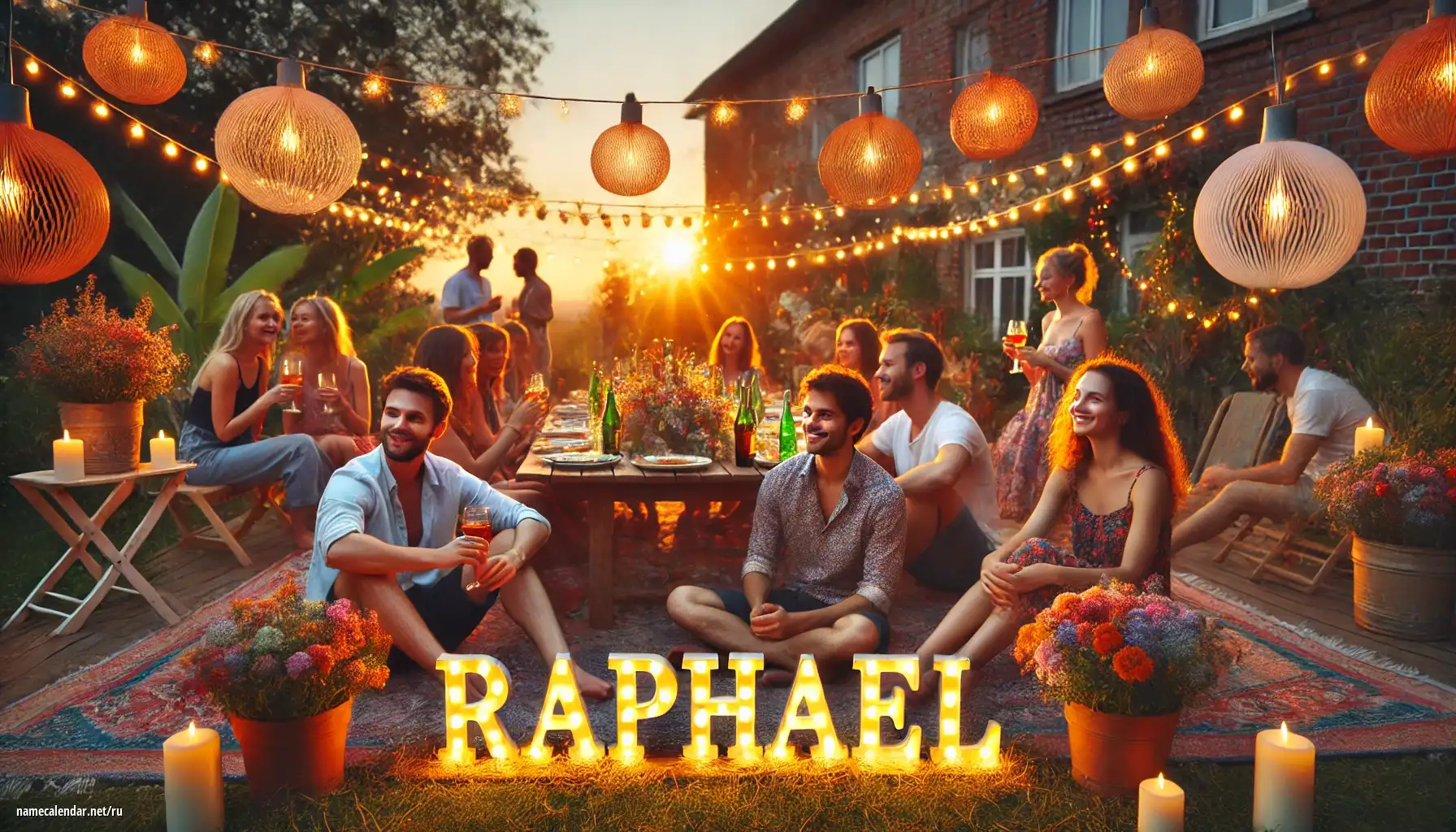 Празднование именин и именин - Raphaël