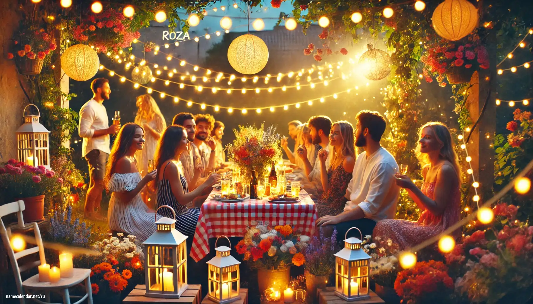 Празднование именин и именин - Roza