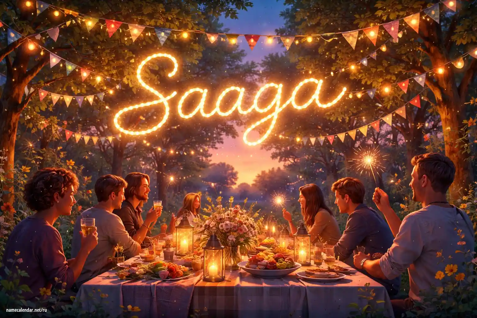 Празднование именин и именин - Saaga