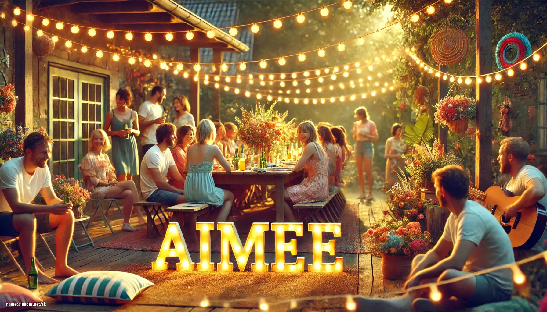 Oslava menín a mien - Aimee