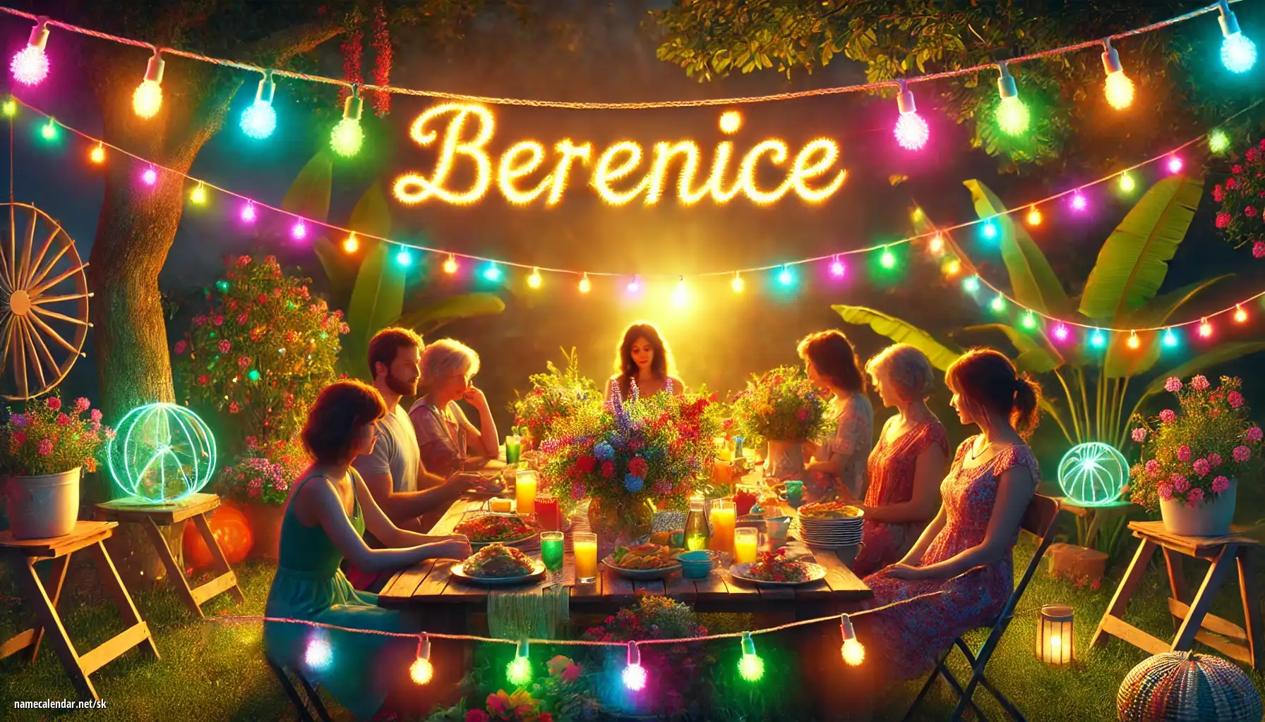 Oslava menín a mien - Bérénice