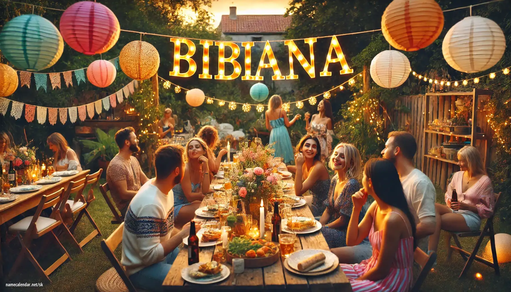 Oslava menín a mien - Bibiána