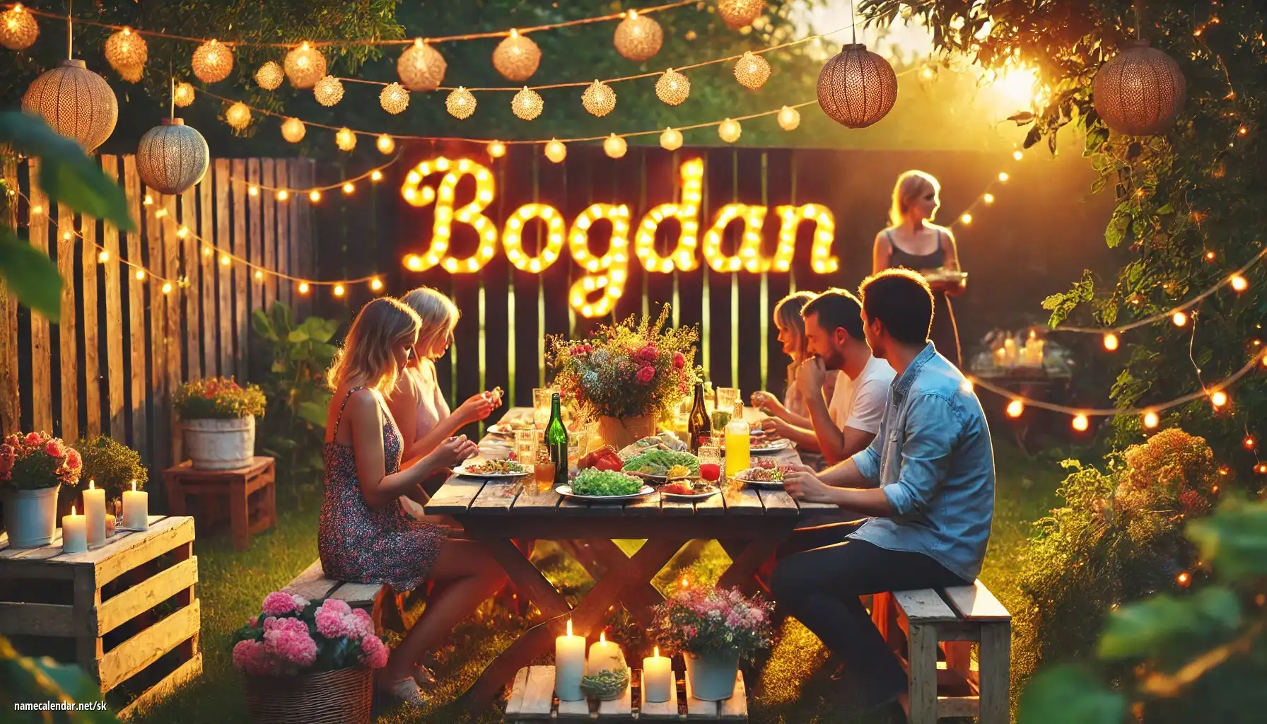 Oslava menín a mien - Bogdan