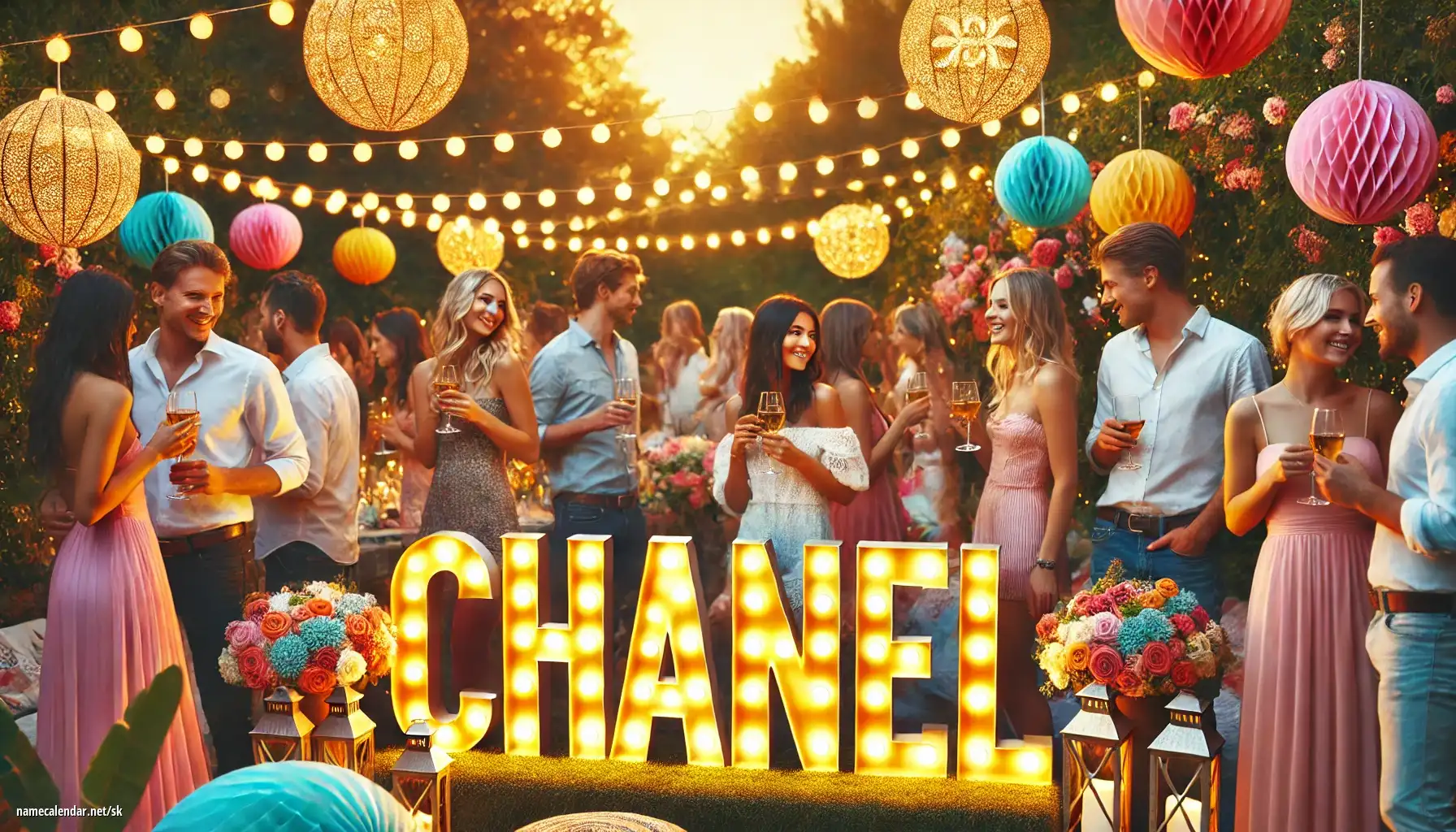 Oslava menín a mien - Chanel