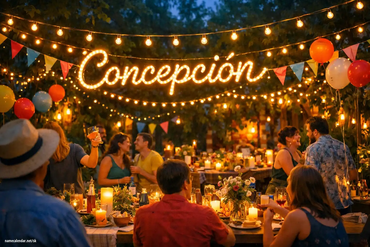 Oslava menín a mien - Concepción