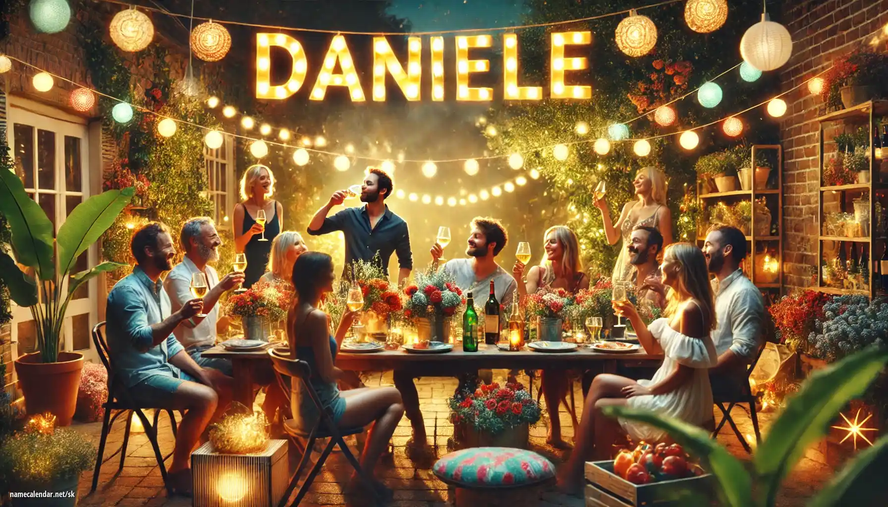 Oslava menín a mien - Daniele