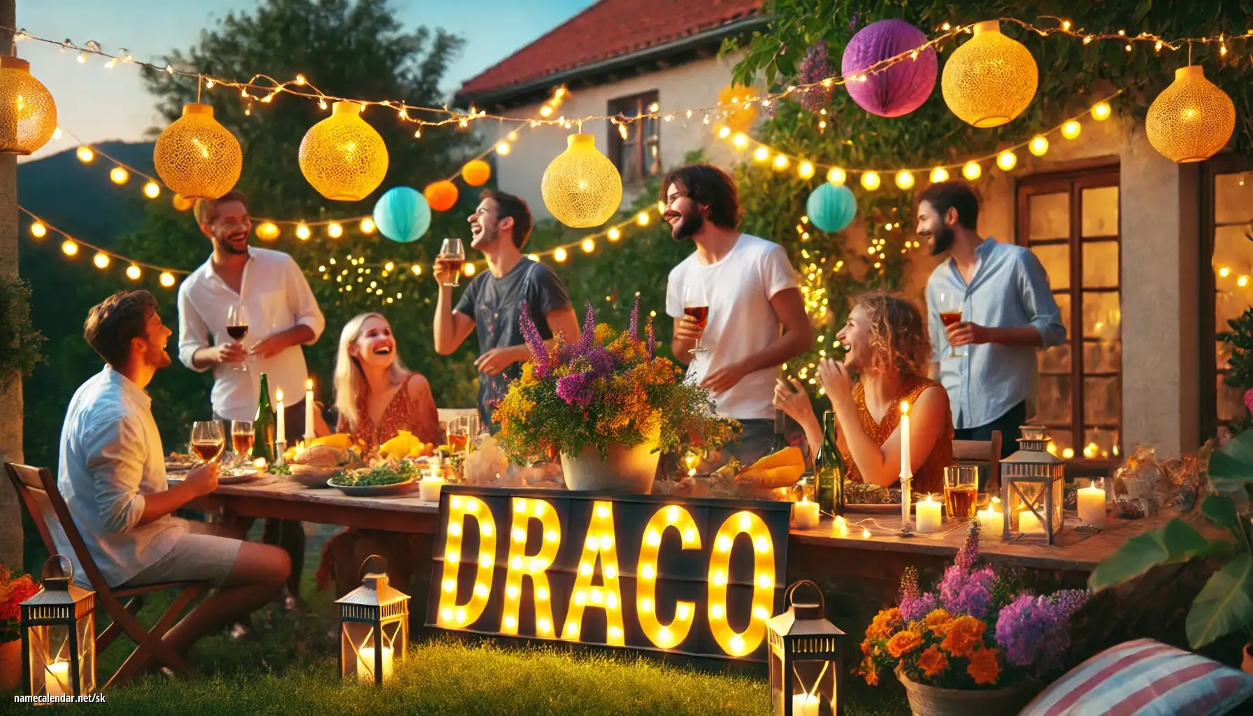 Oslava menín a mien - Draco