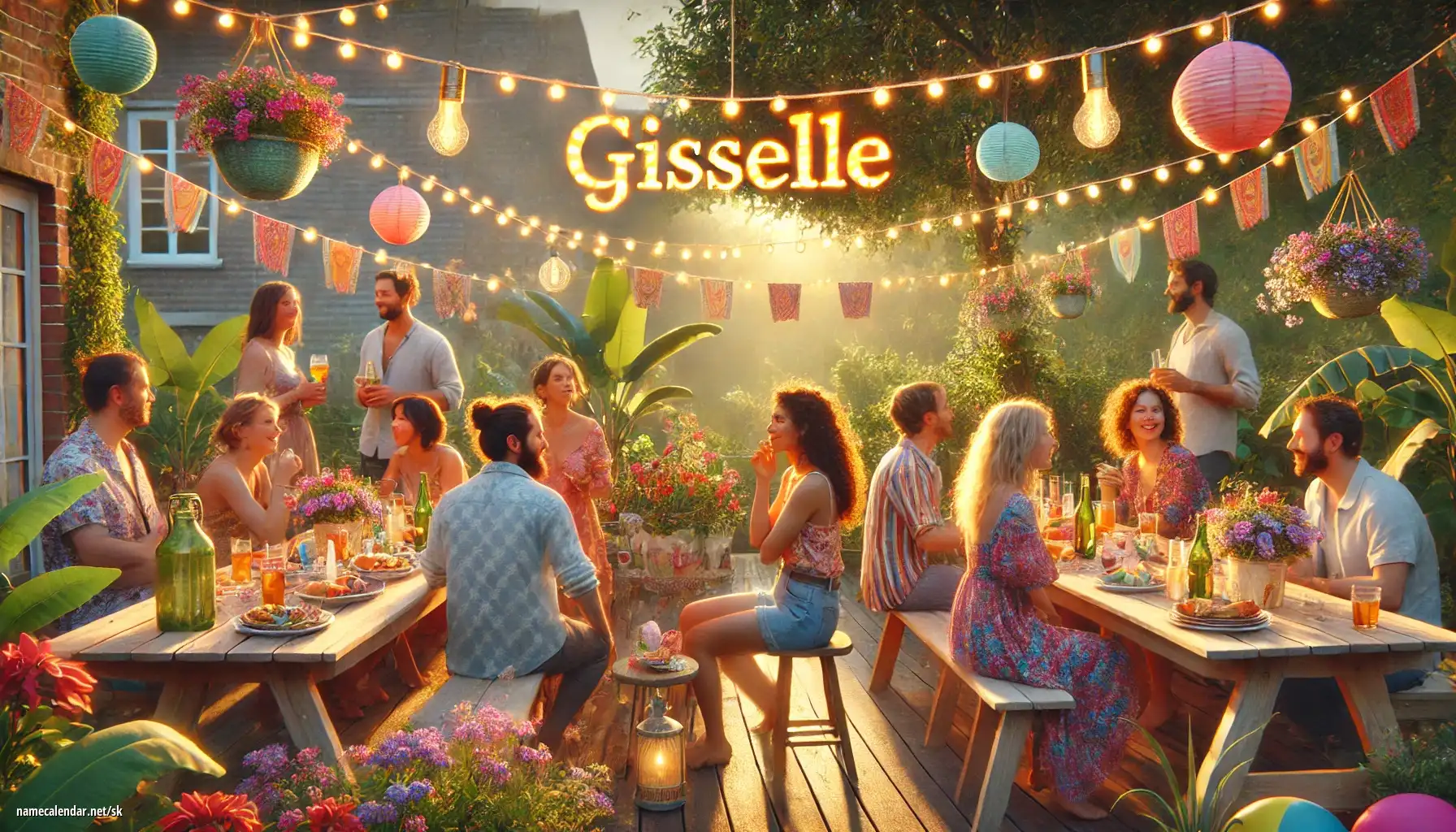 Oslava menín a mien - Gisselle