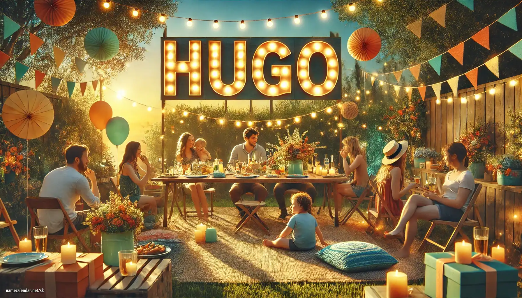 Oslava menín a mien - Hugo