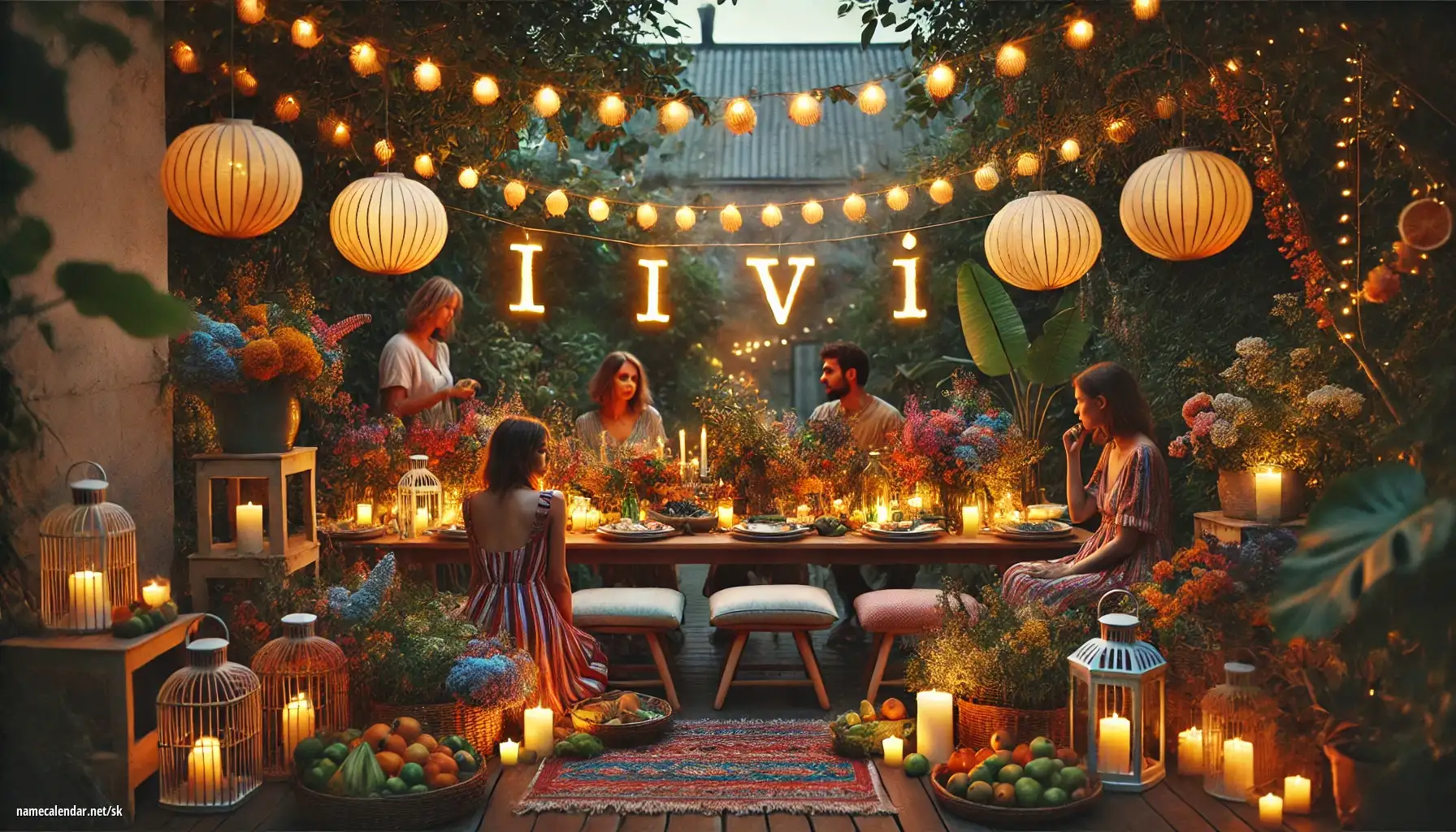 Oslava menín a mien - Iivi