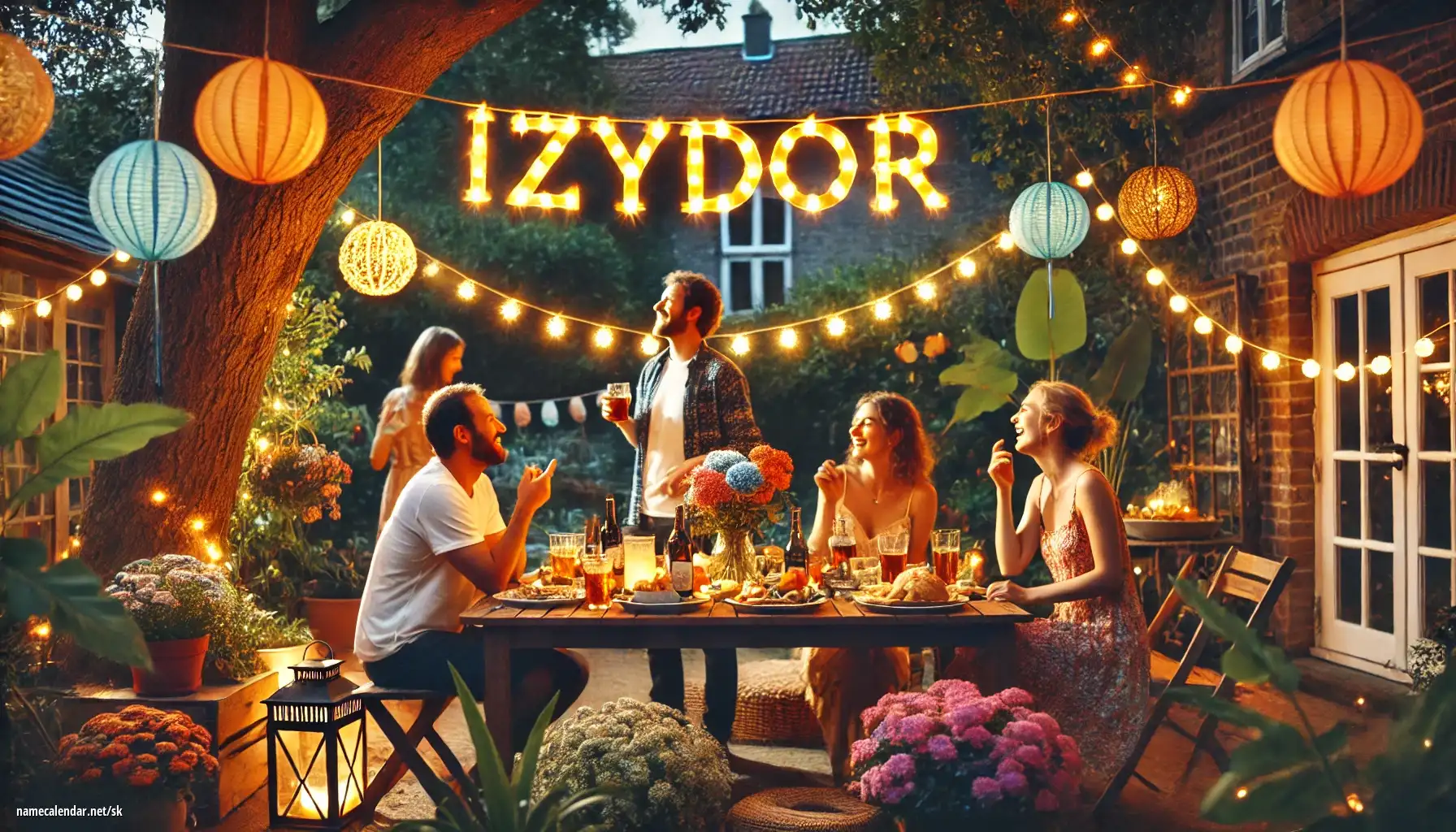 Oslava menín a mien - Izydor