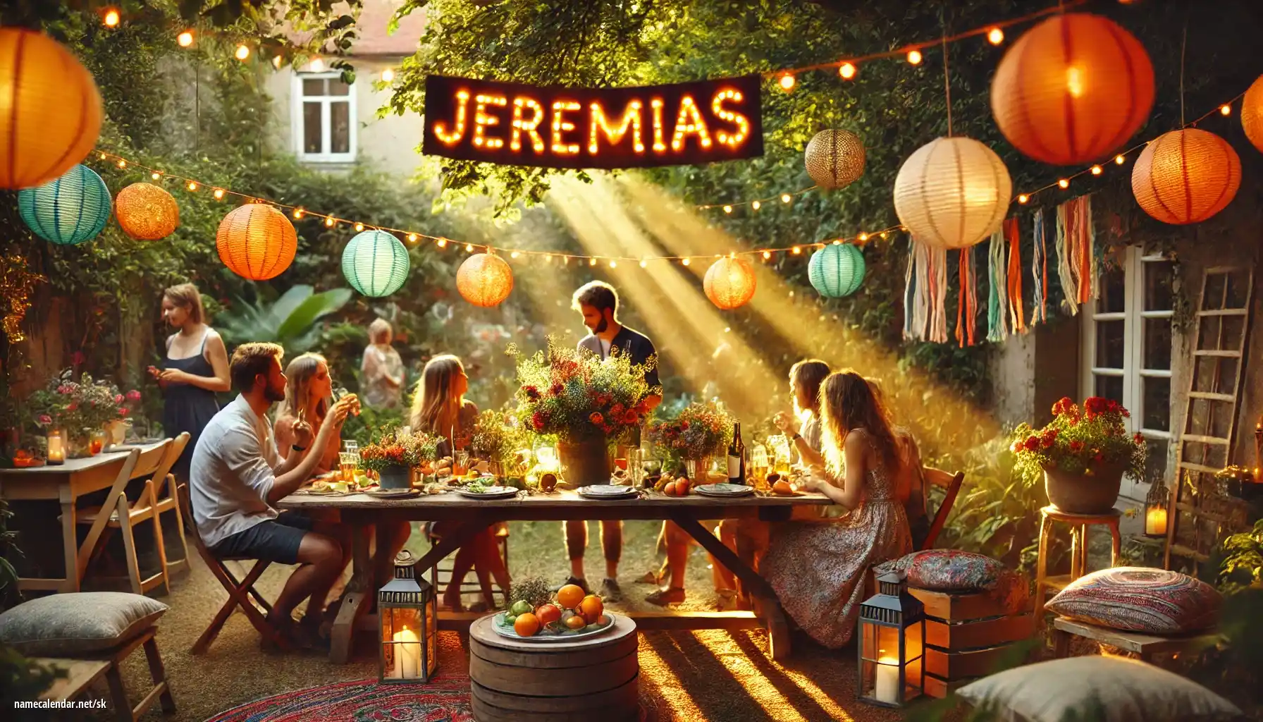 Oslava menín a mien - Jeremias