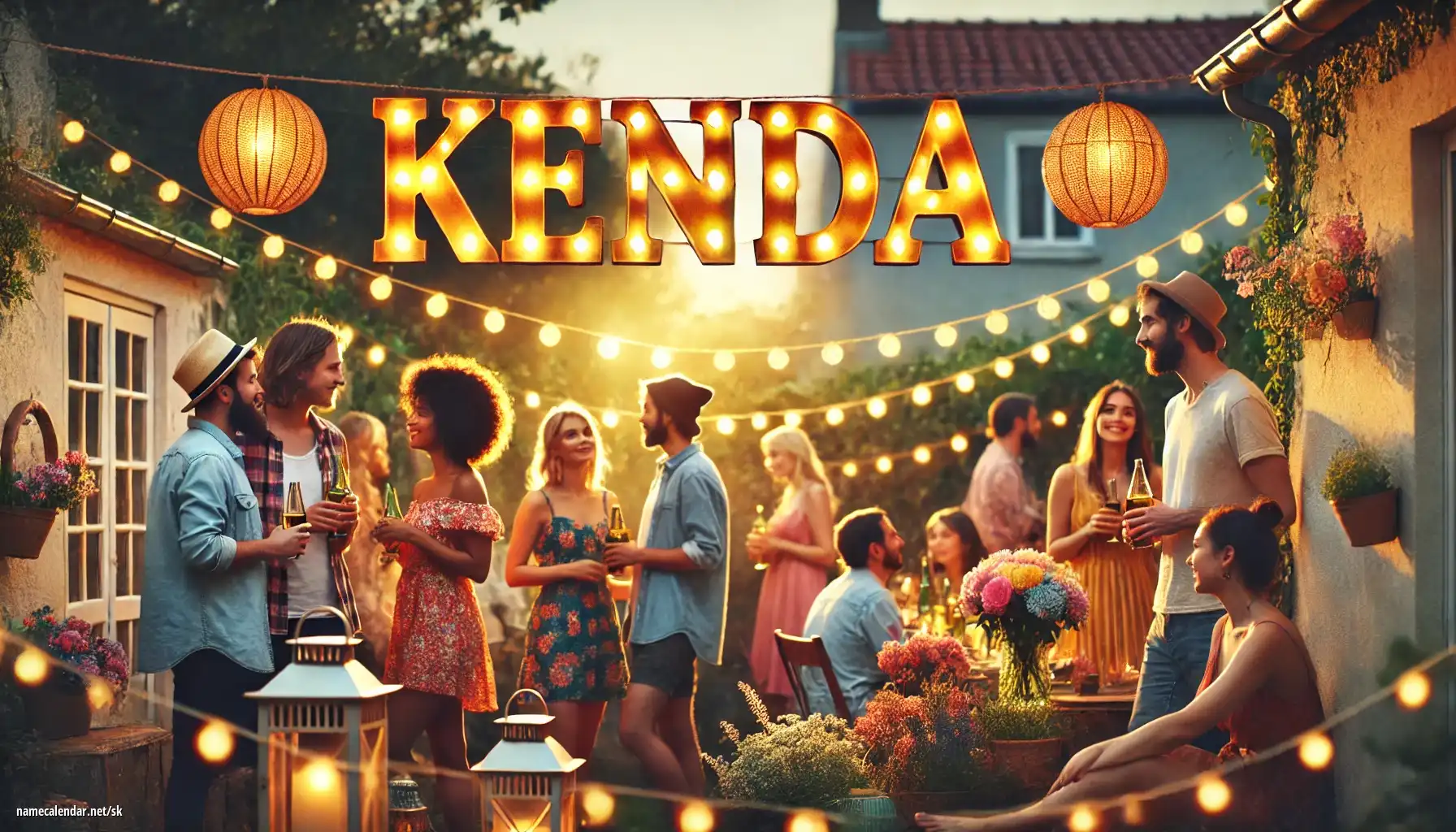 Oslava menín a mien - Kendra