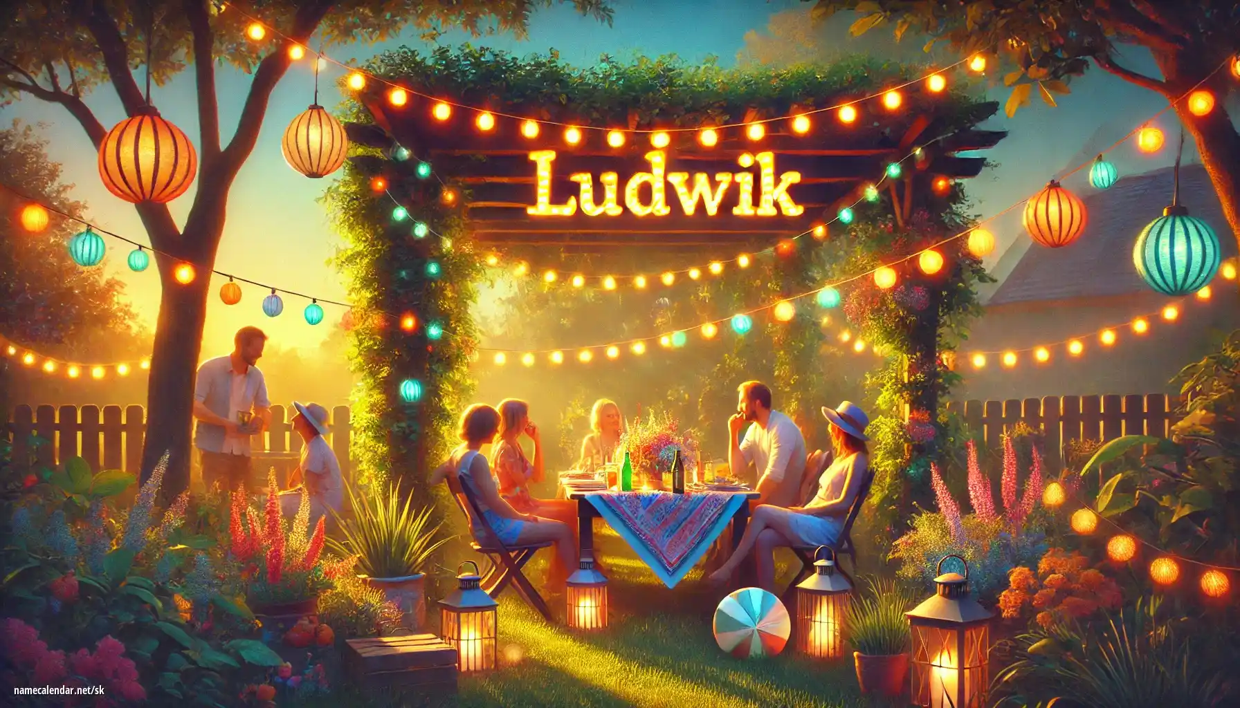 Oslava menín a mien - Ludwik