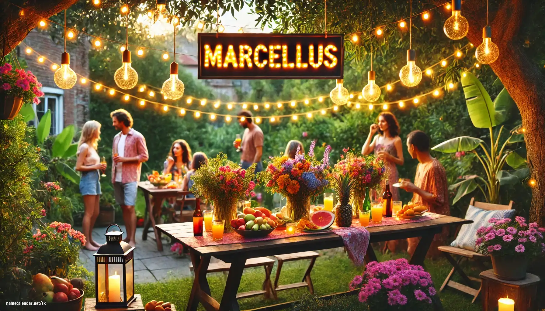 Oslava menín a mien - Marcellus