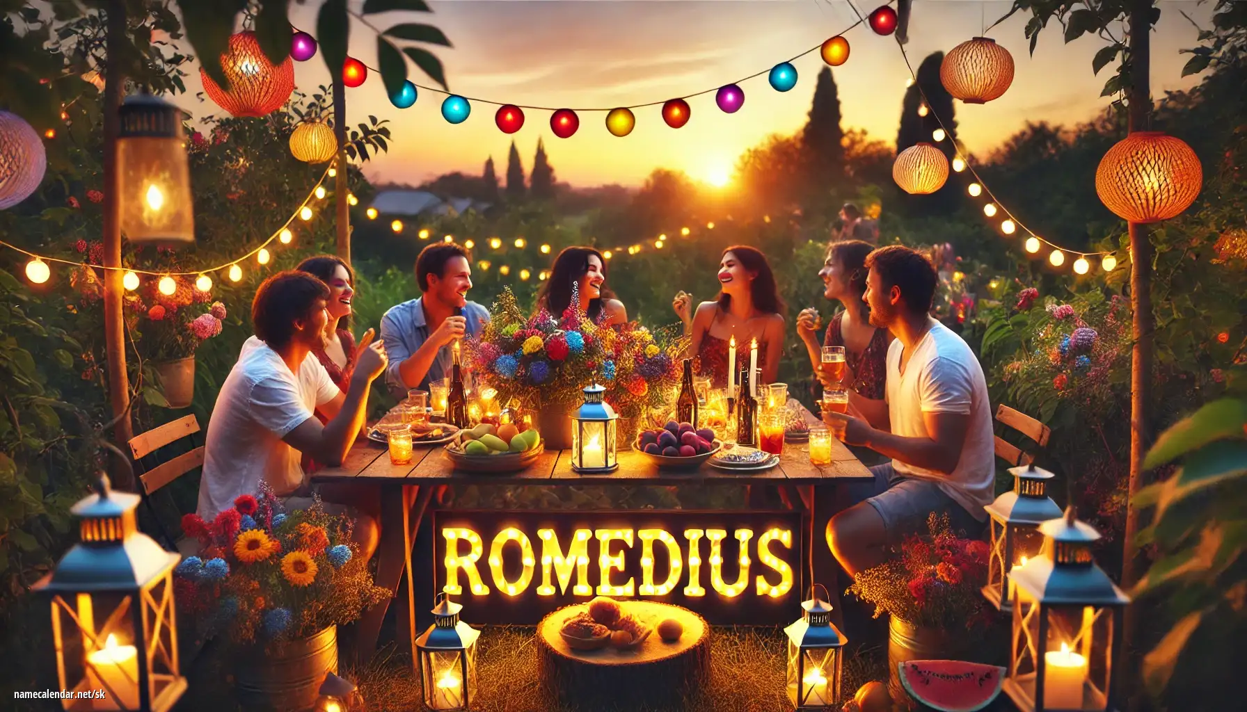 Oslava menín a mien - Romedius