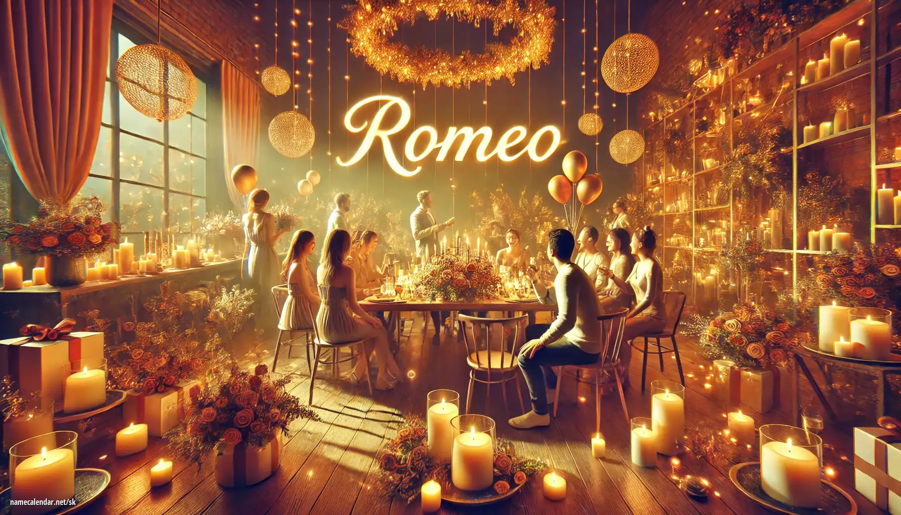 Oslava menín a mien - Romeo