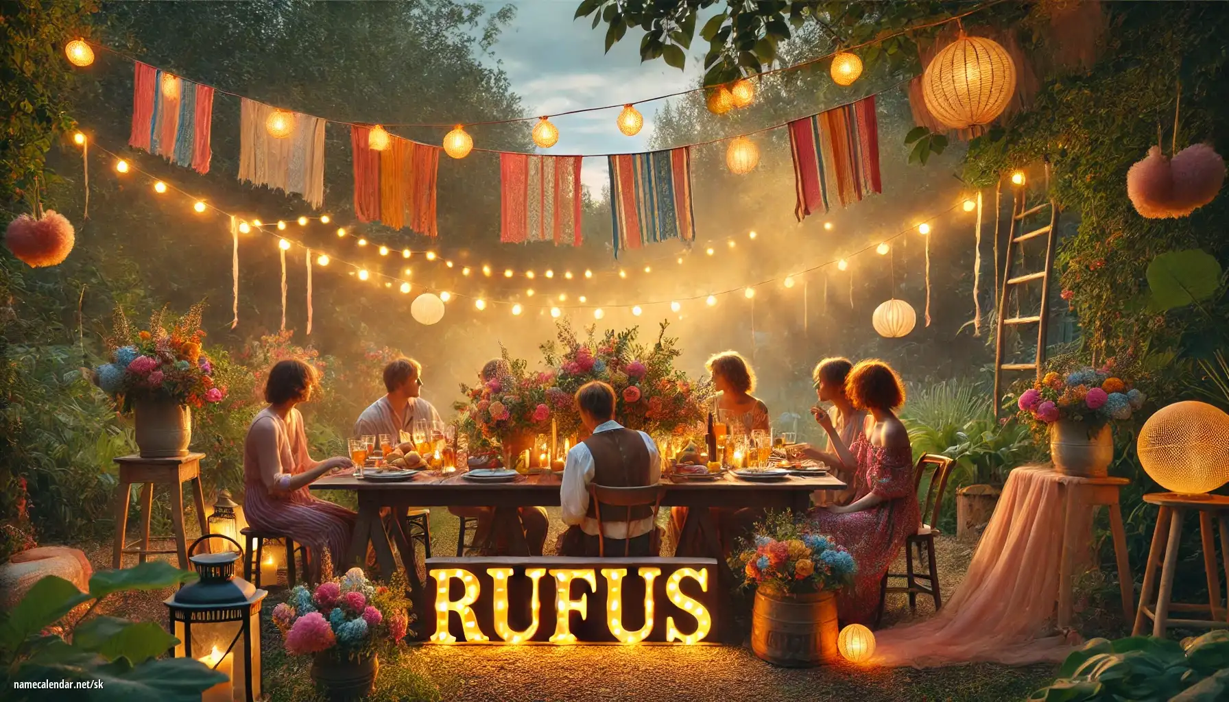 Oslava menín a mien - Rufus