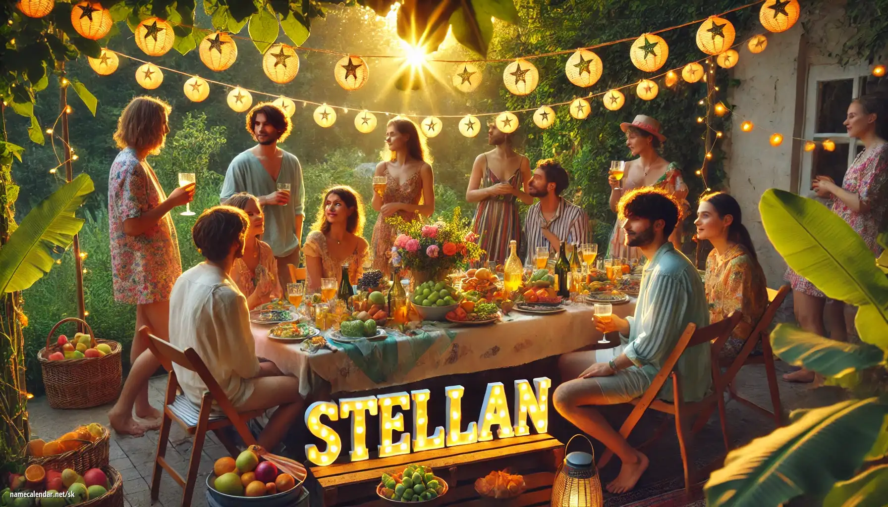 Oslava menín a mien - Stellan