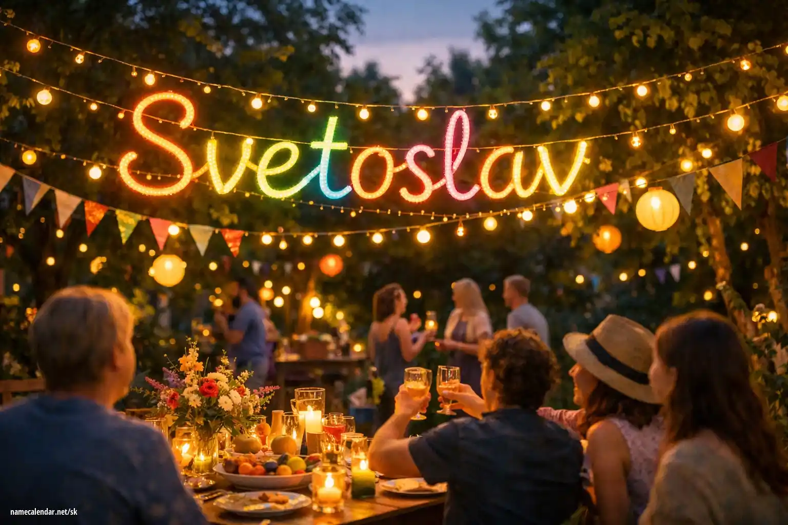 Oslava menín a mien - Svetoslav