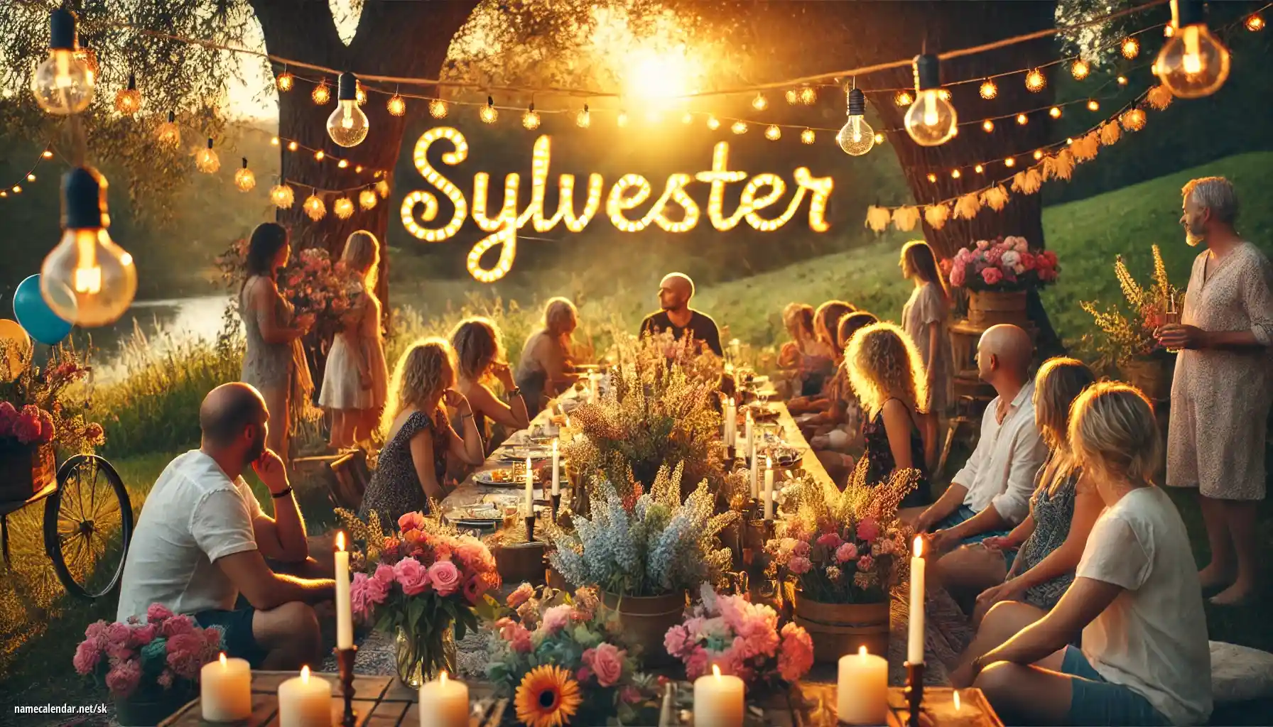 Oslava menín a mien - Sylvester