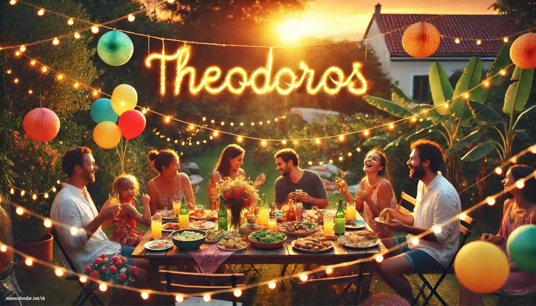 Oslava menín a mien - Theodoros