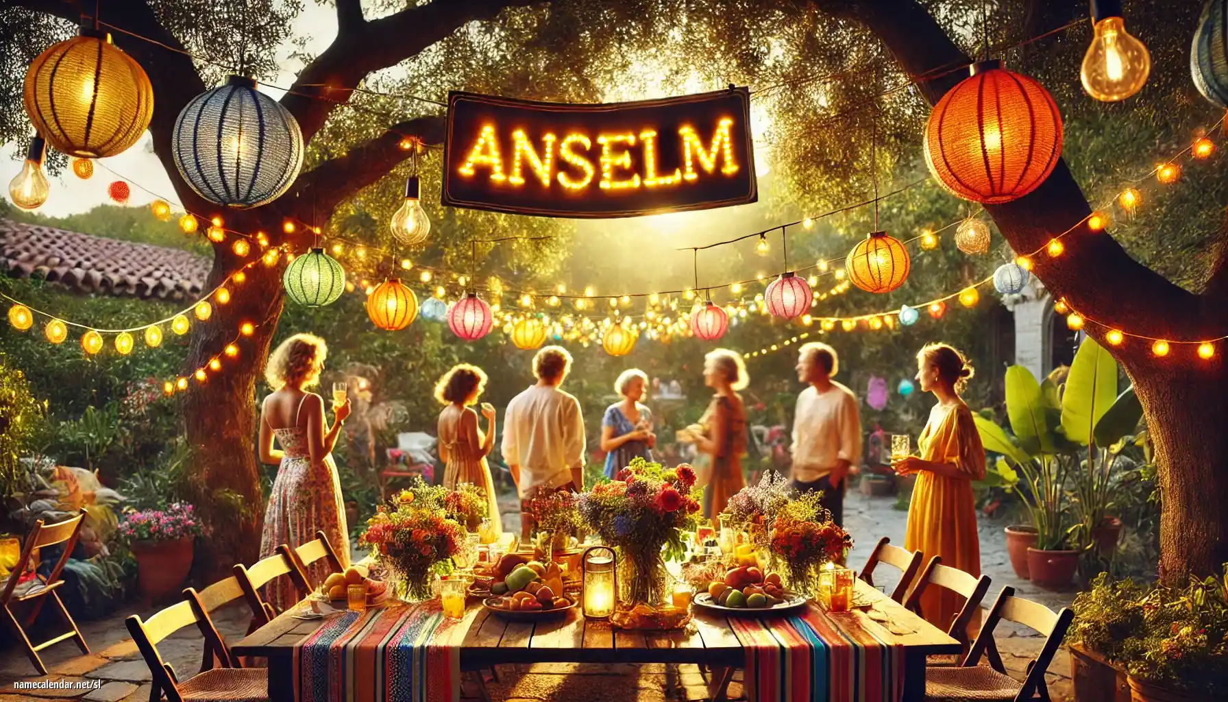 Praznovanje imendana in imena - Anselm