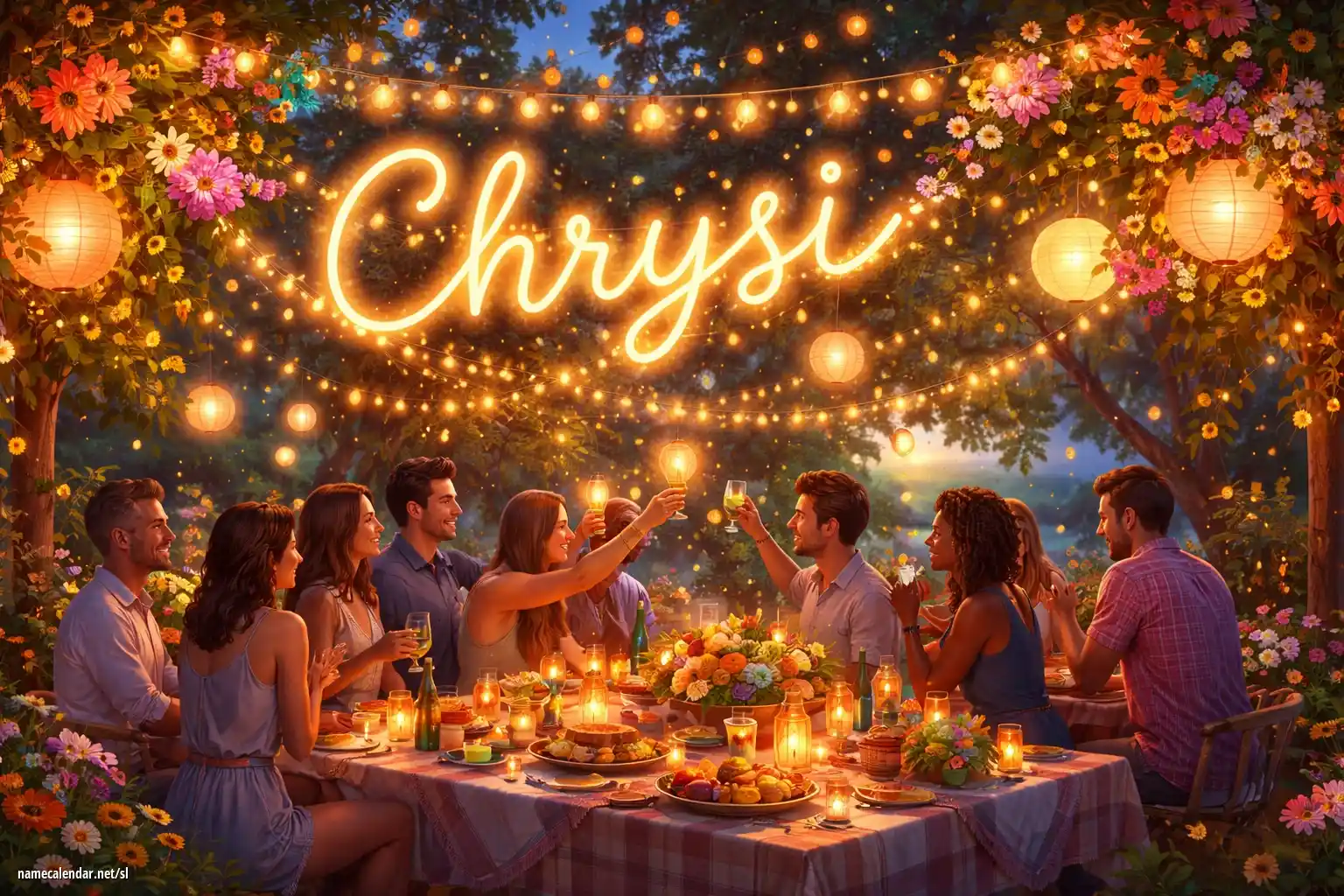 Praznovanje imendana in imena - Chrysi
